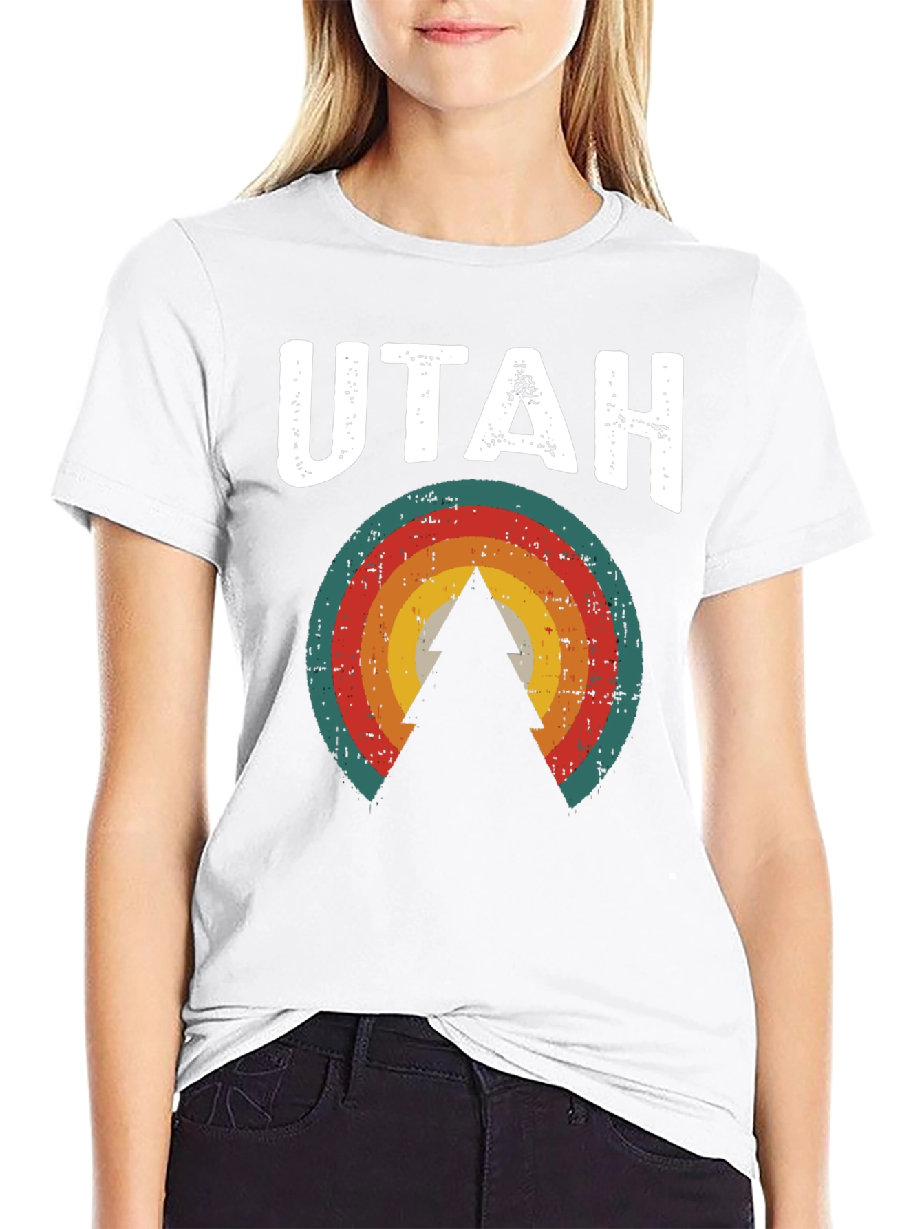 Retro Utah Graphic Tee | Mountain State Pride T-Shirt