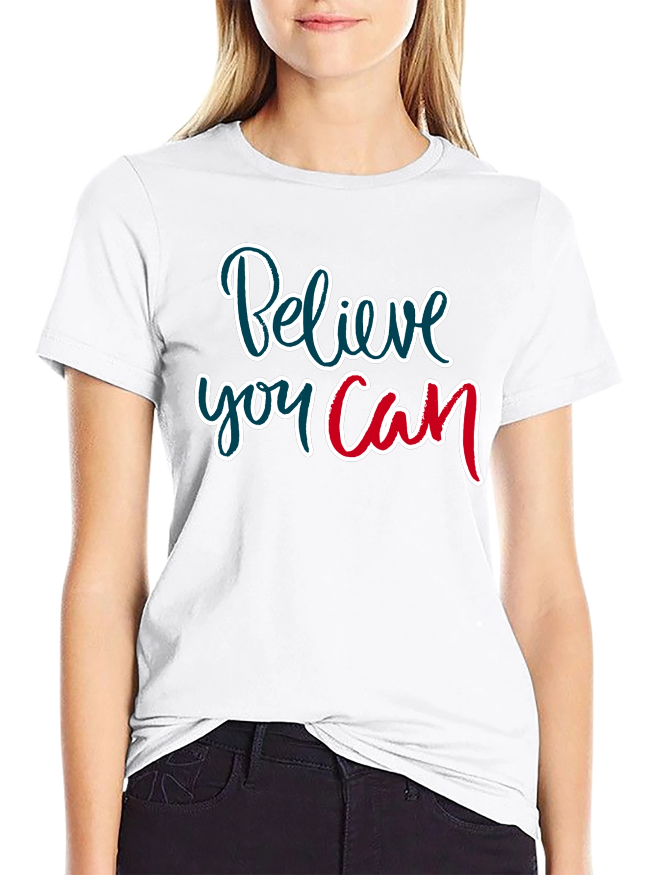Believe You Can Graphic Tee - Inspirational Shirt