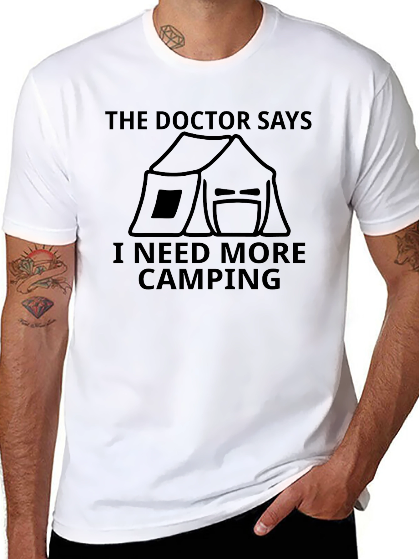 The Doctor Says Camping T-Shirt