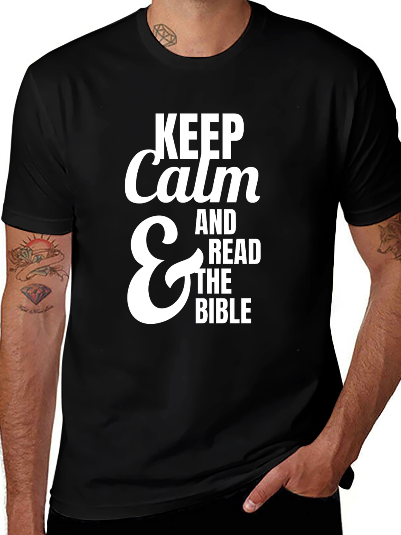 Keep Calm & Read The Bible T-Shirt