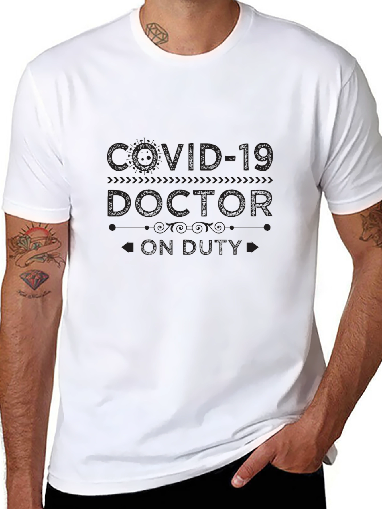 COVID-19 Doctor On Duty Graphic Tee