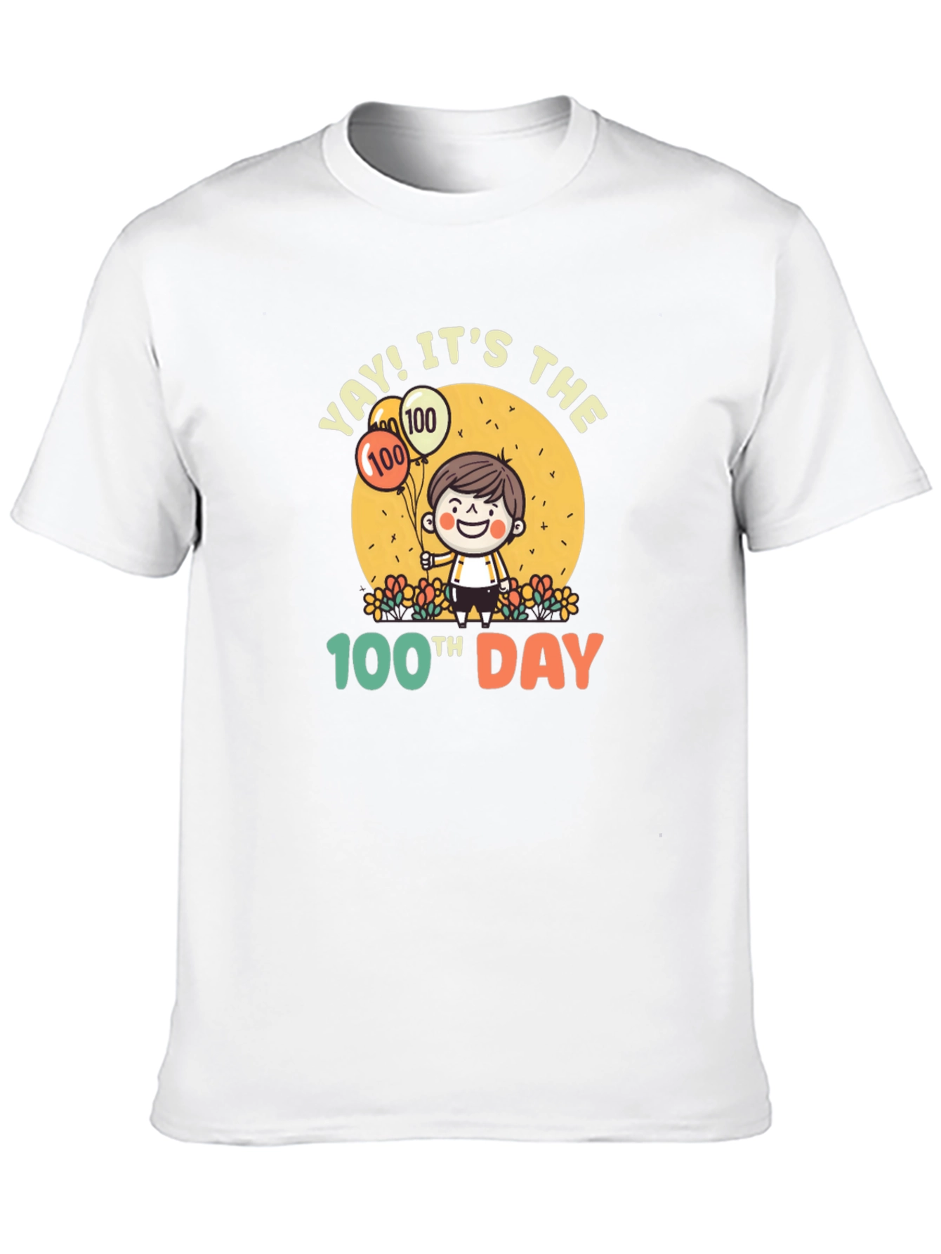 100th Day T-Shirt - Celebrate in Style!