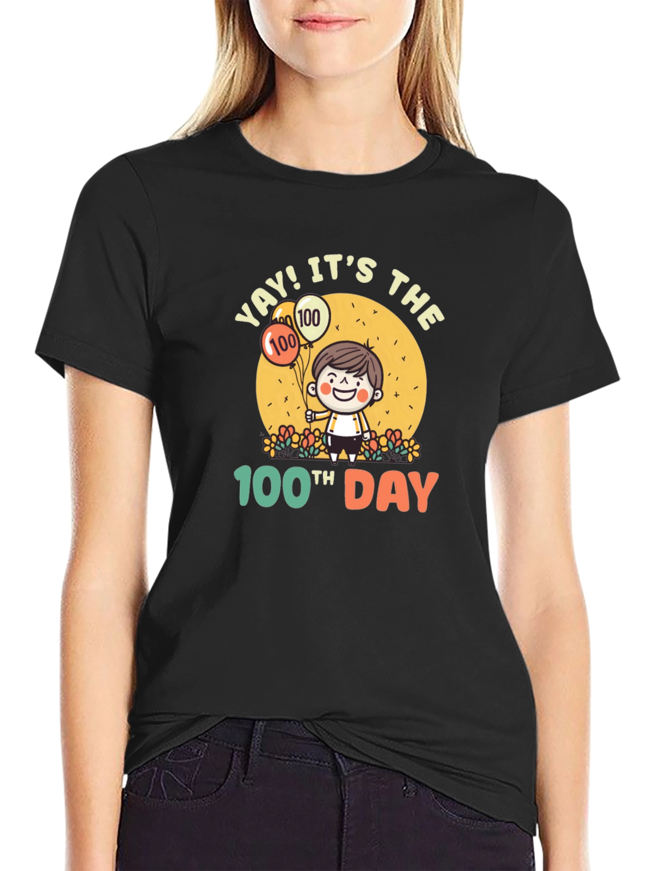 100th Day T-Shirt - Celebrate in Style!