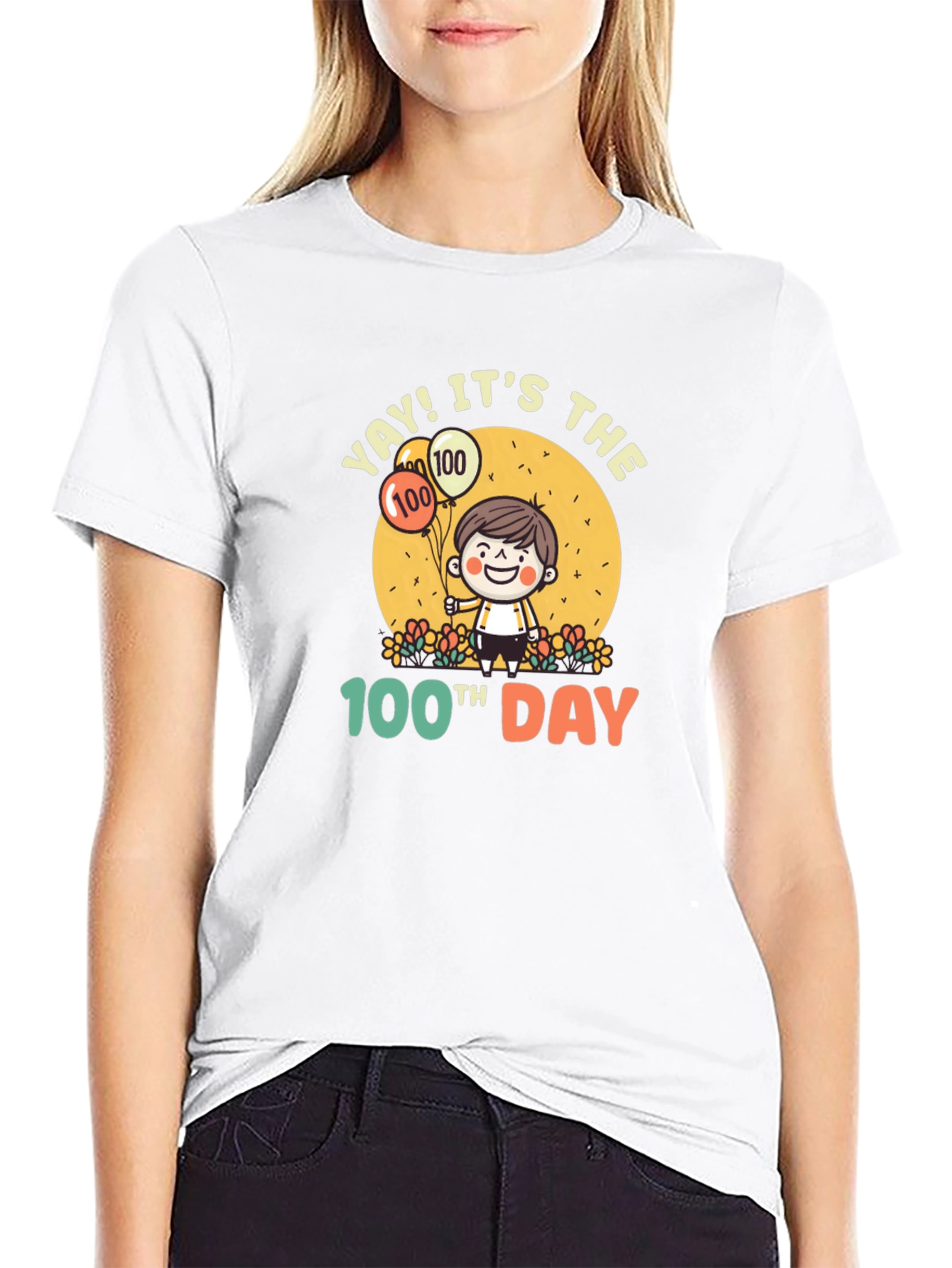 100th Day T-Shirt - Celebrate in Style!