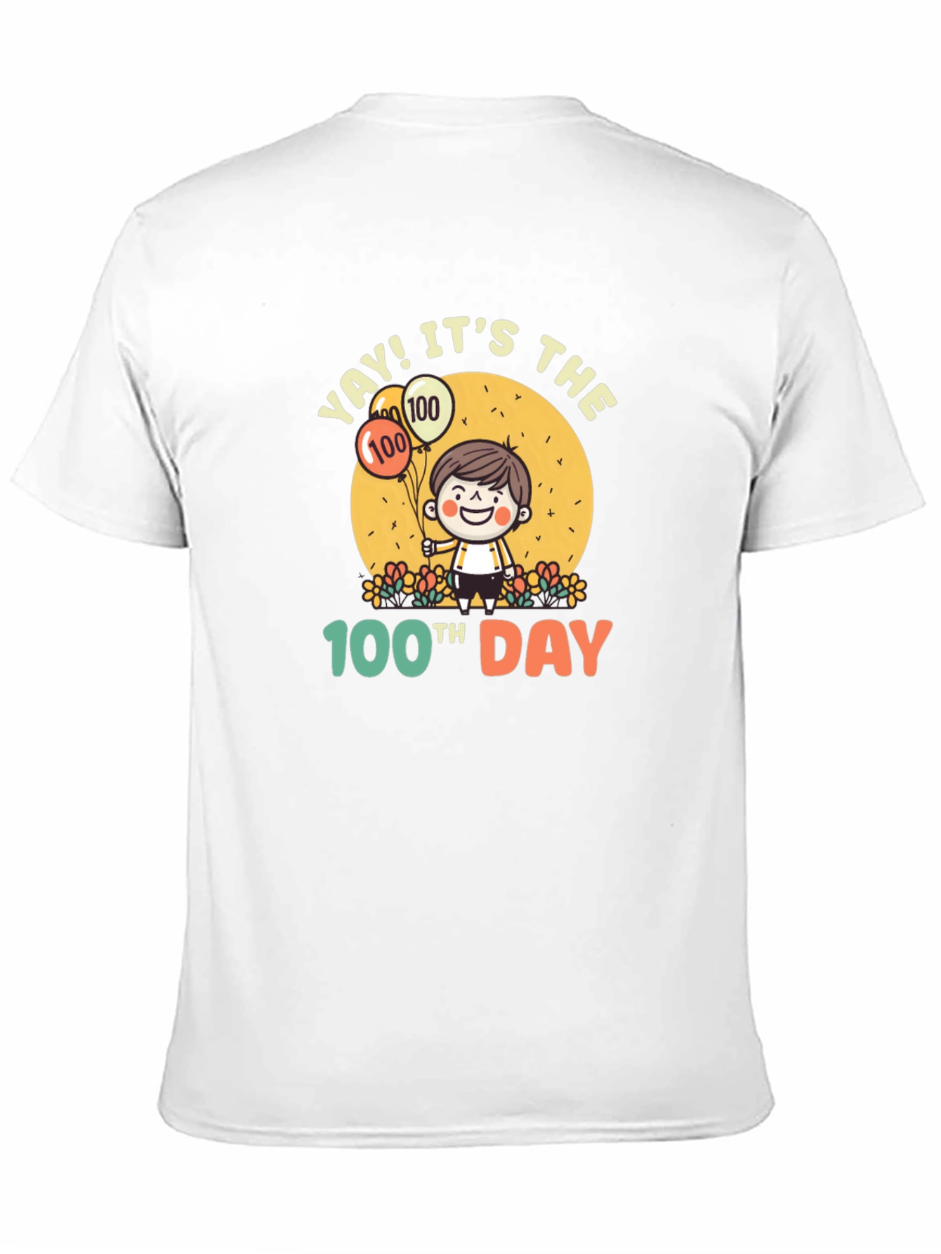 100th Day T-Shirt - Celebrate in Style!