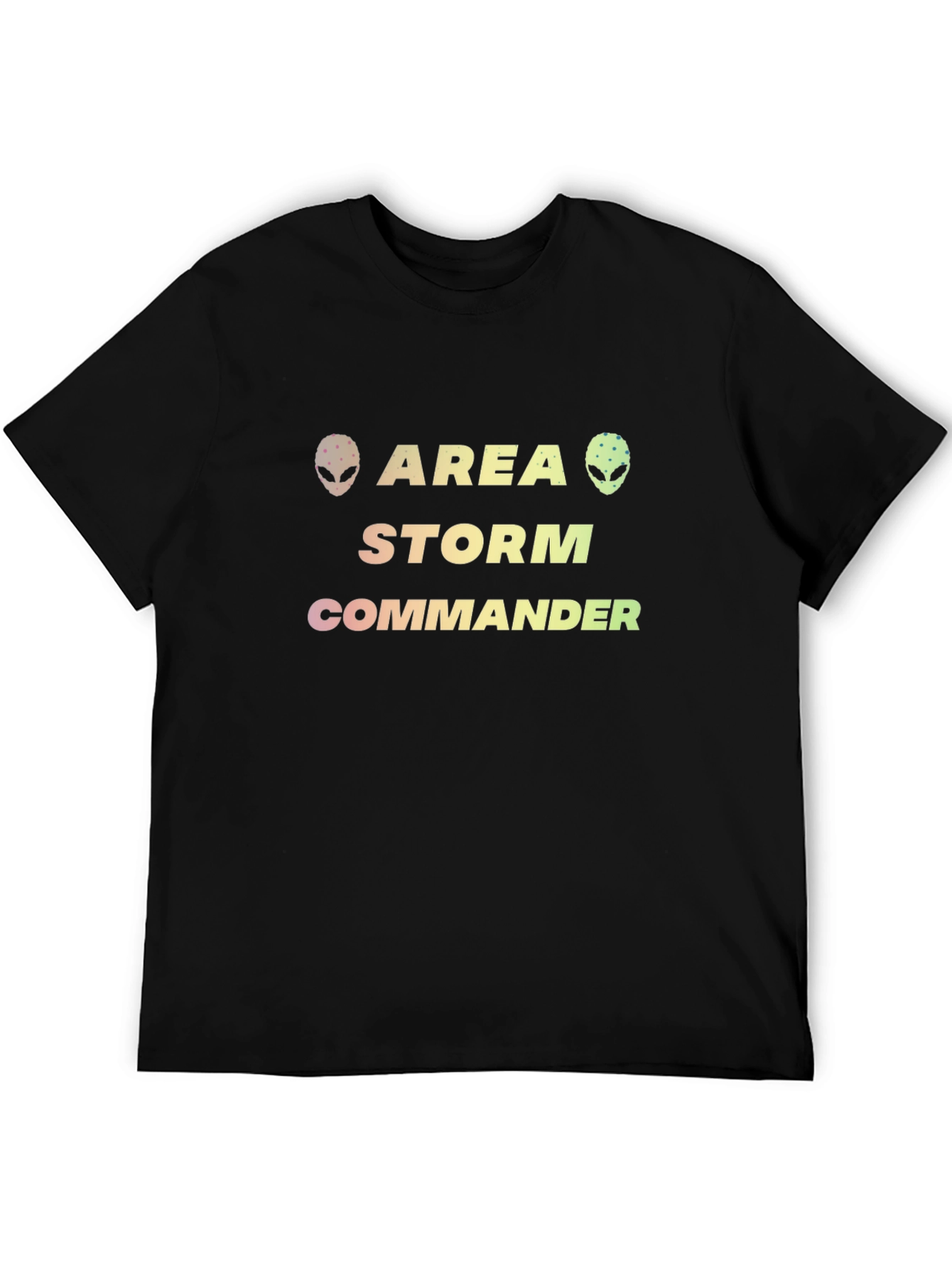 Area Storm Commander Alien Graphic Tee - Black