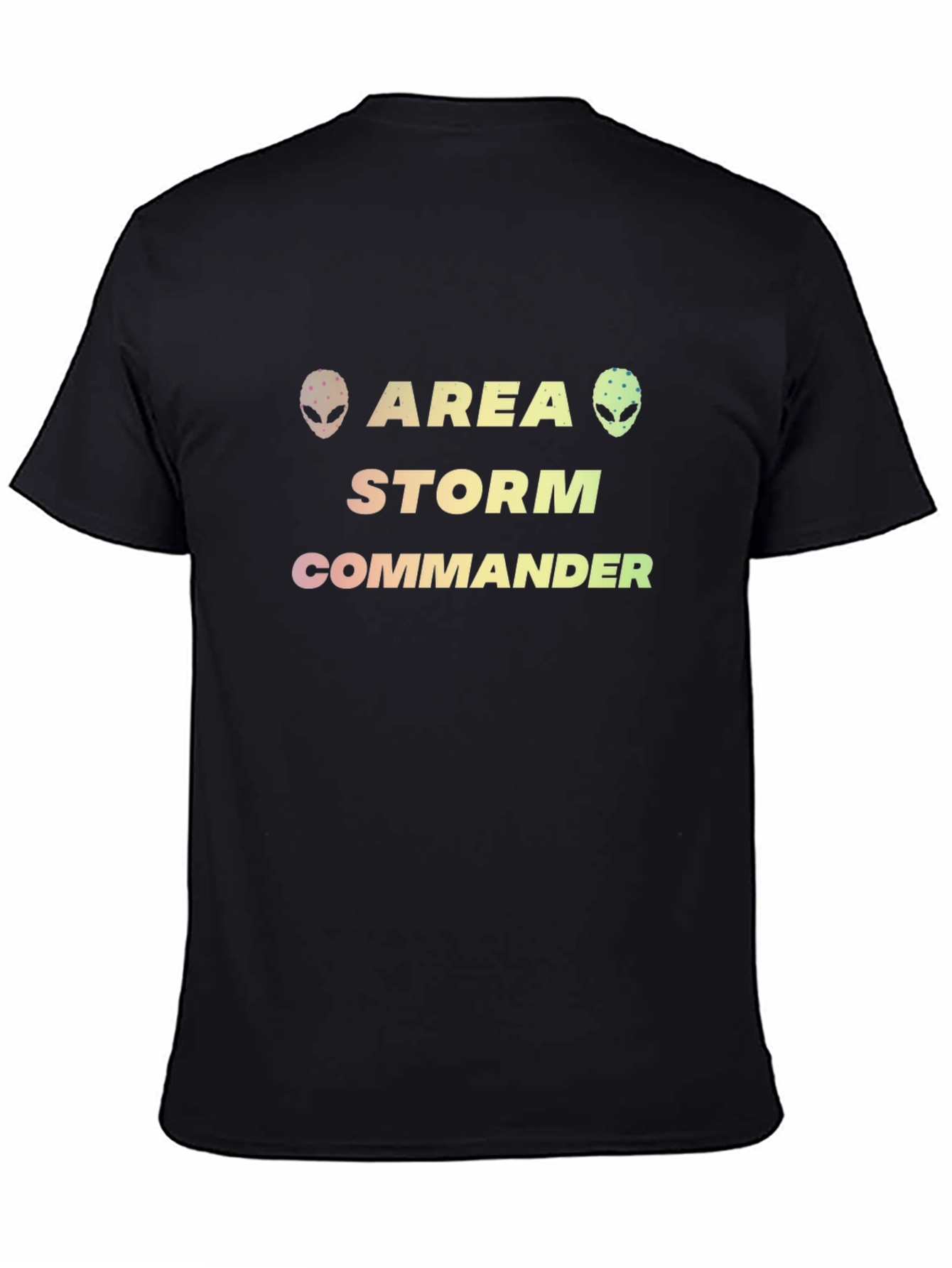 Area Storm Commander Alien Graphic Tee - Black