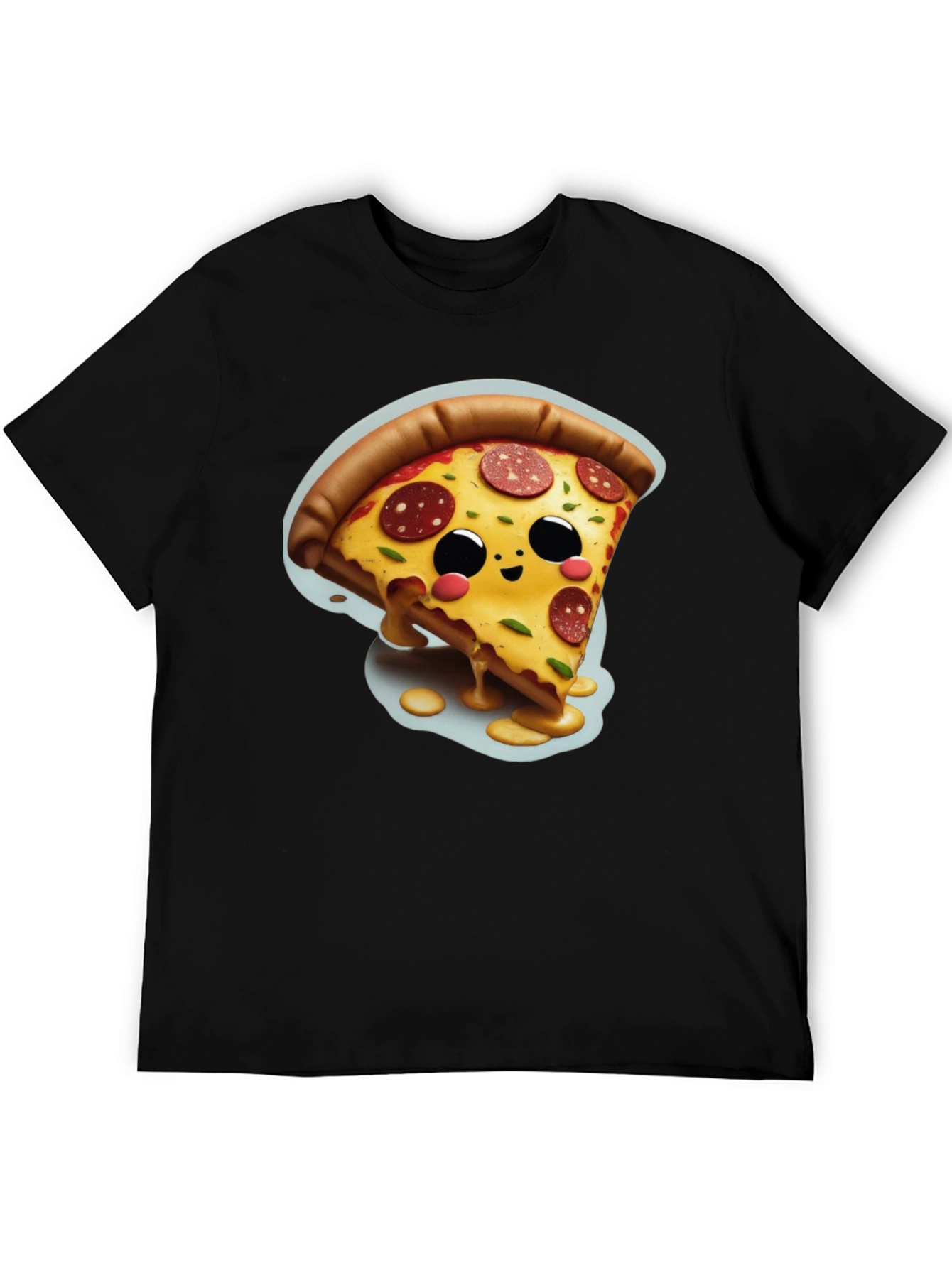 Cute Pizza Slice Graphic Tee