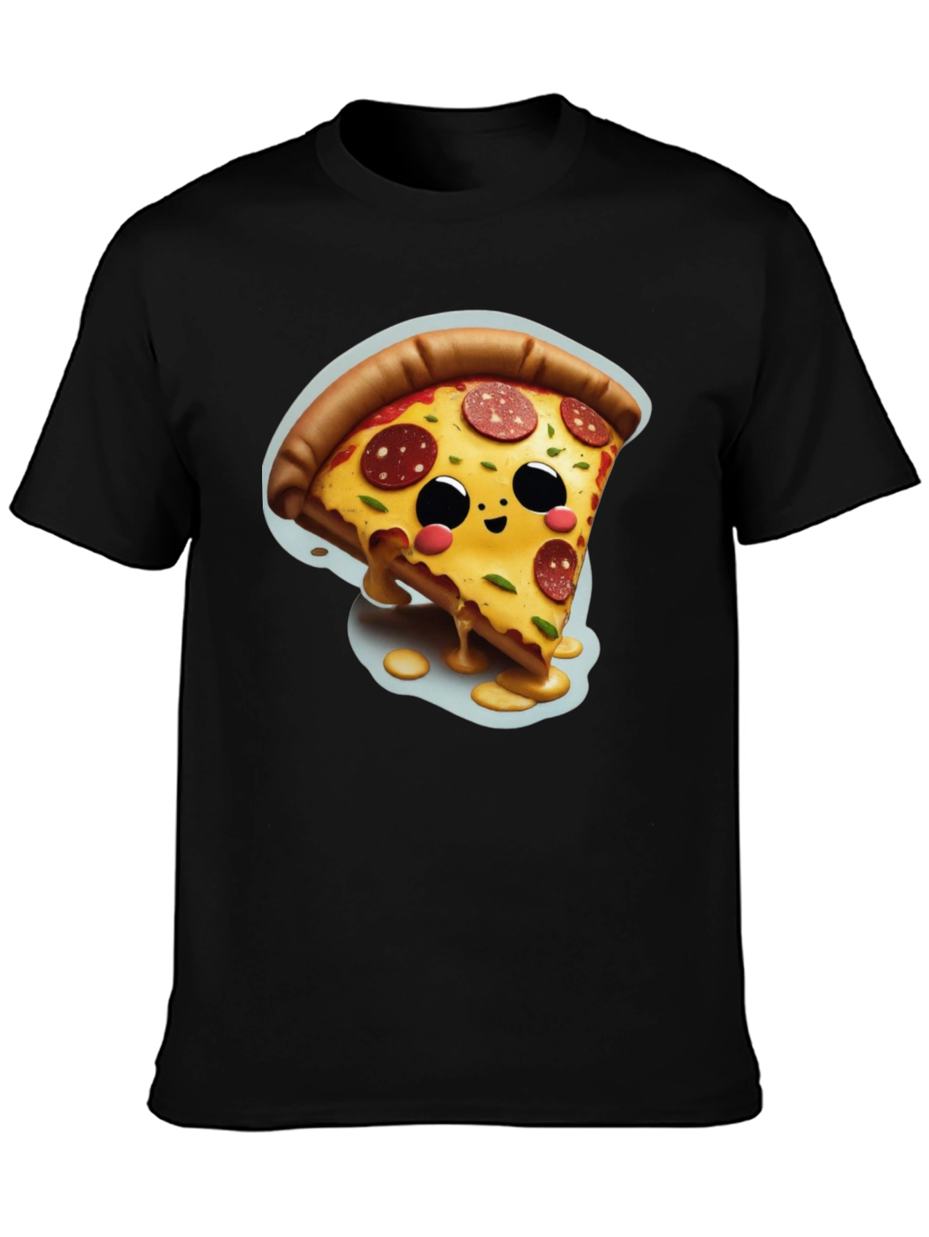 Cute Pizza Slice Graphic Tee