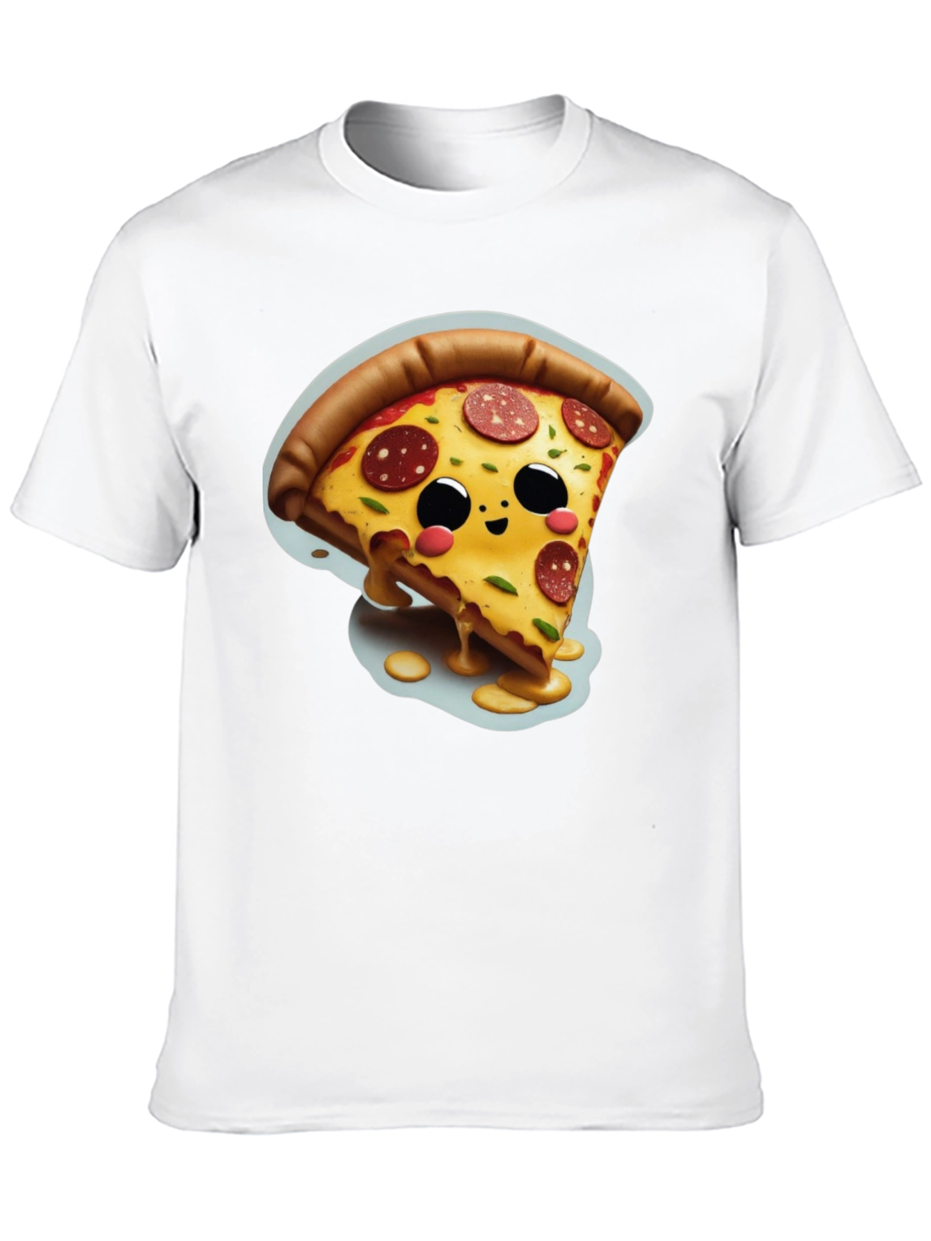 Cute Pizza Slice Graphic Tee