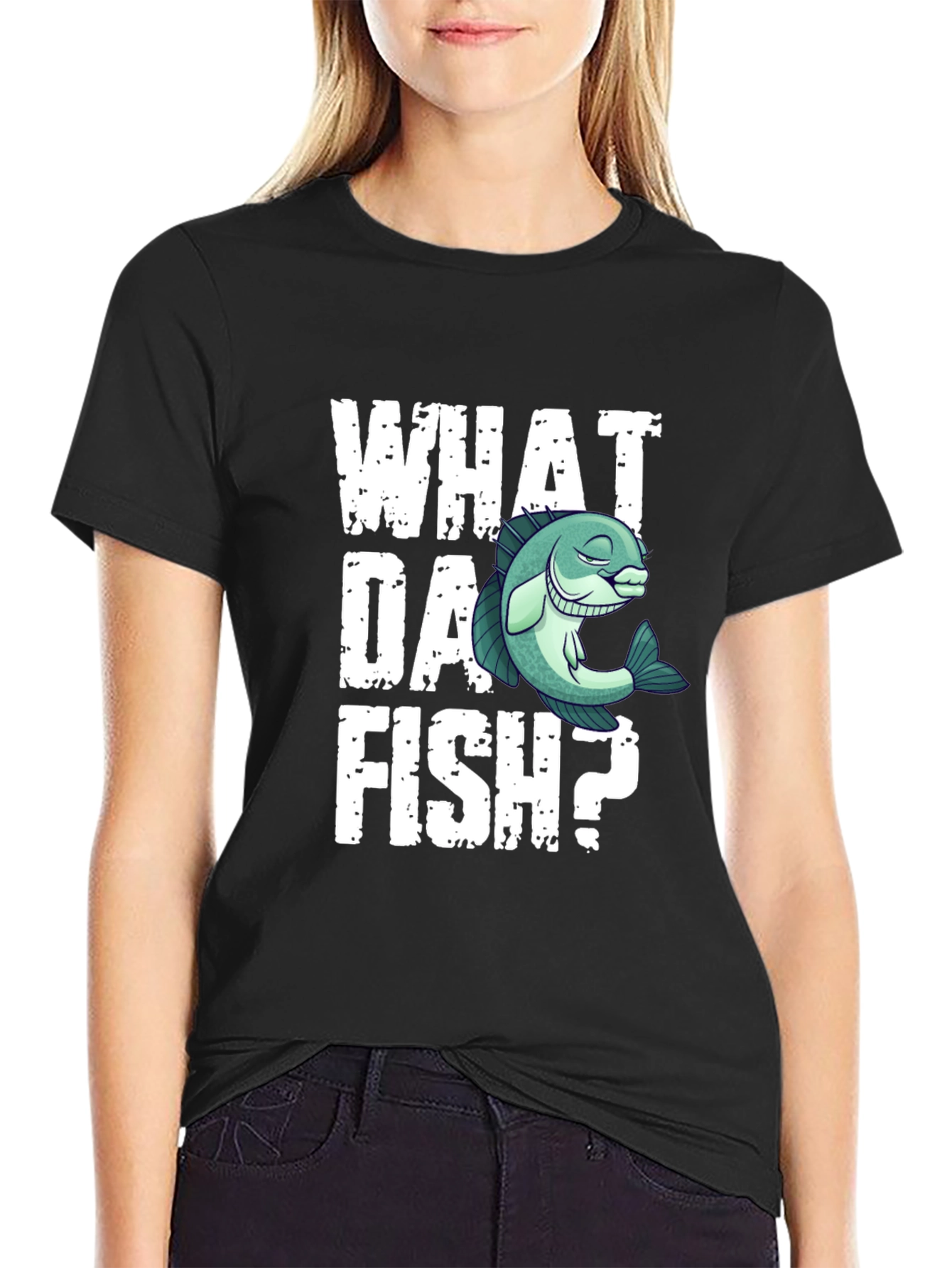 What Da Fish? Funny Graphic T-Shirt