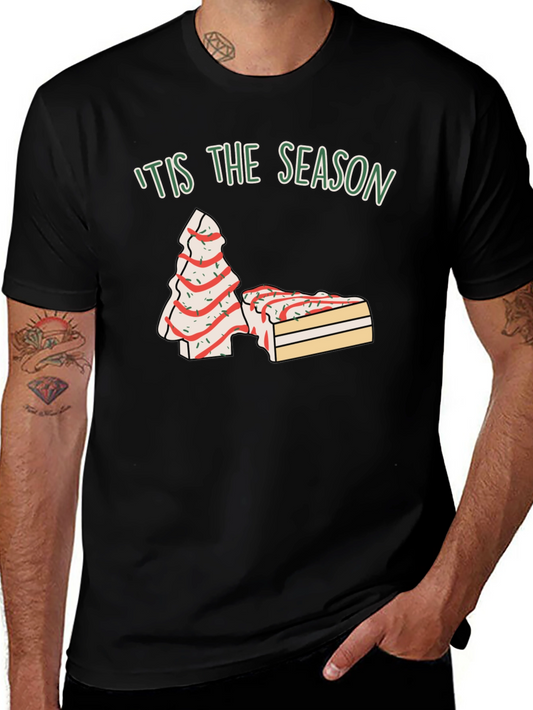 Tis The Season Christmas Tree Cake T-Shirt