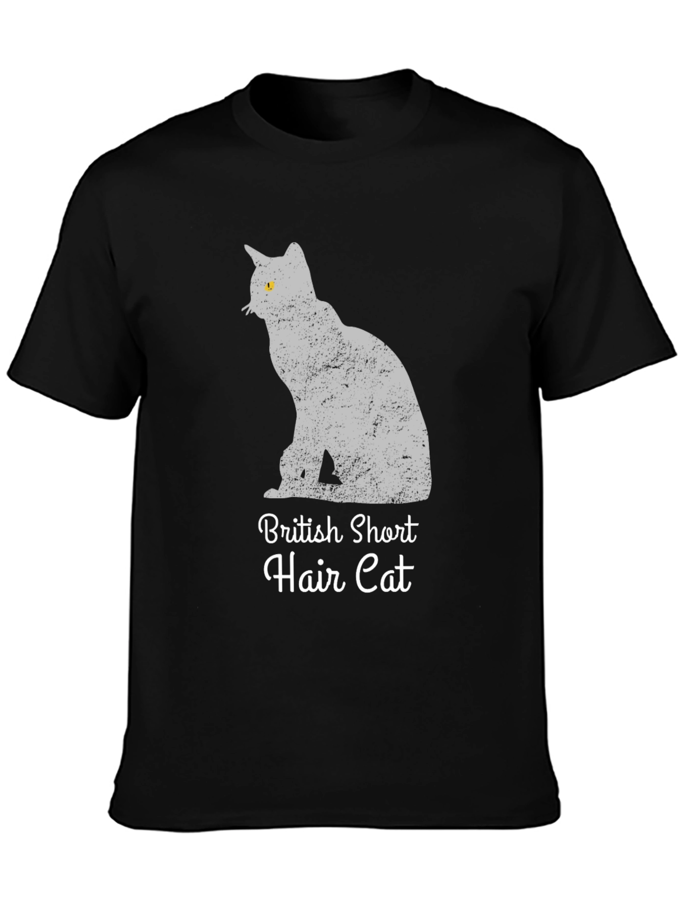 British Shorthair Cat Graphic T-Shirt