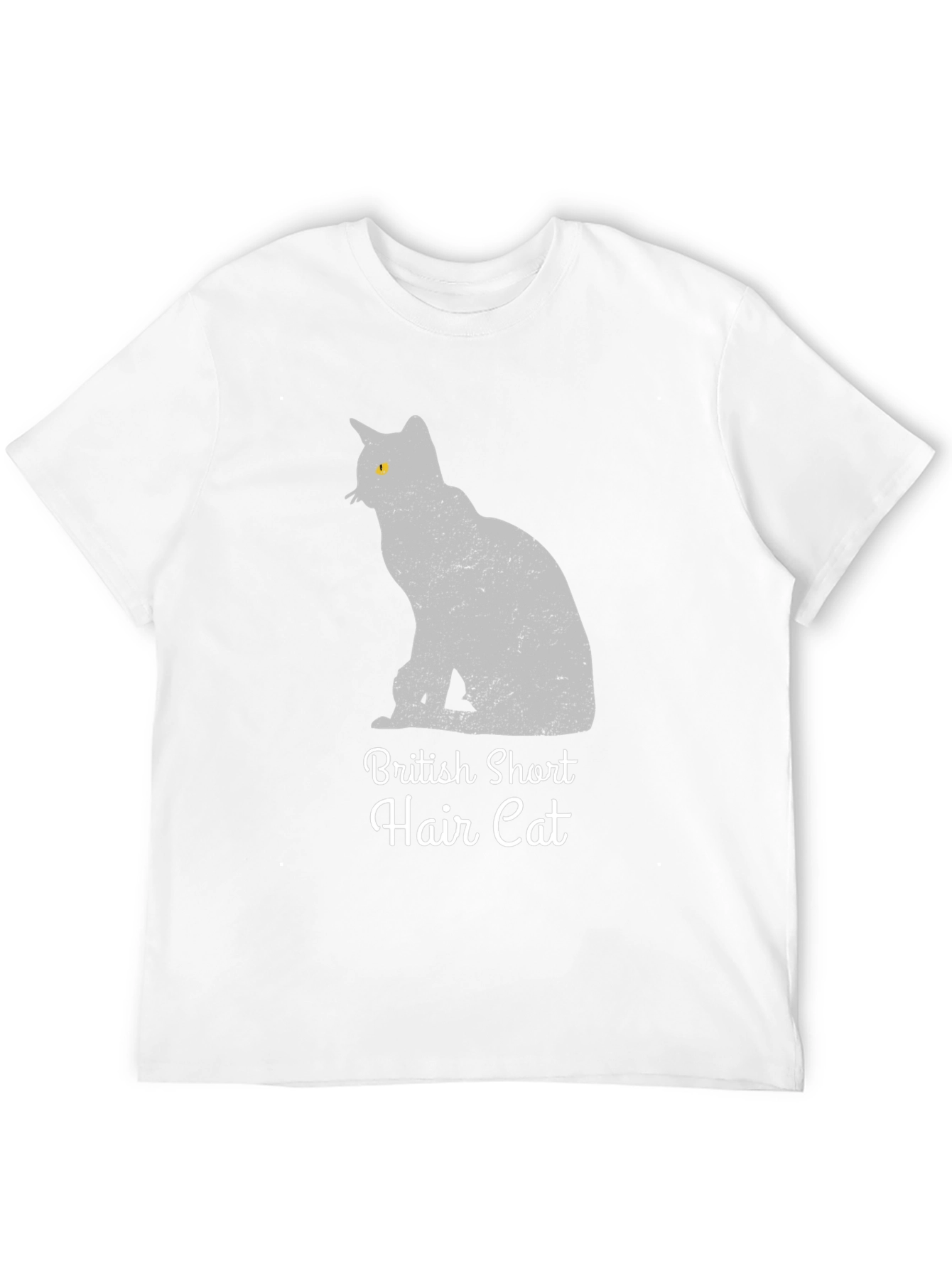 British Shorthair Cat Graphic T-Shirt