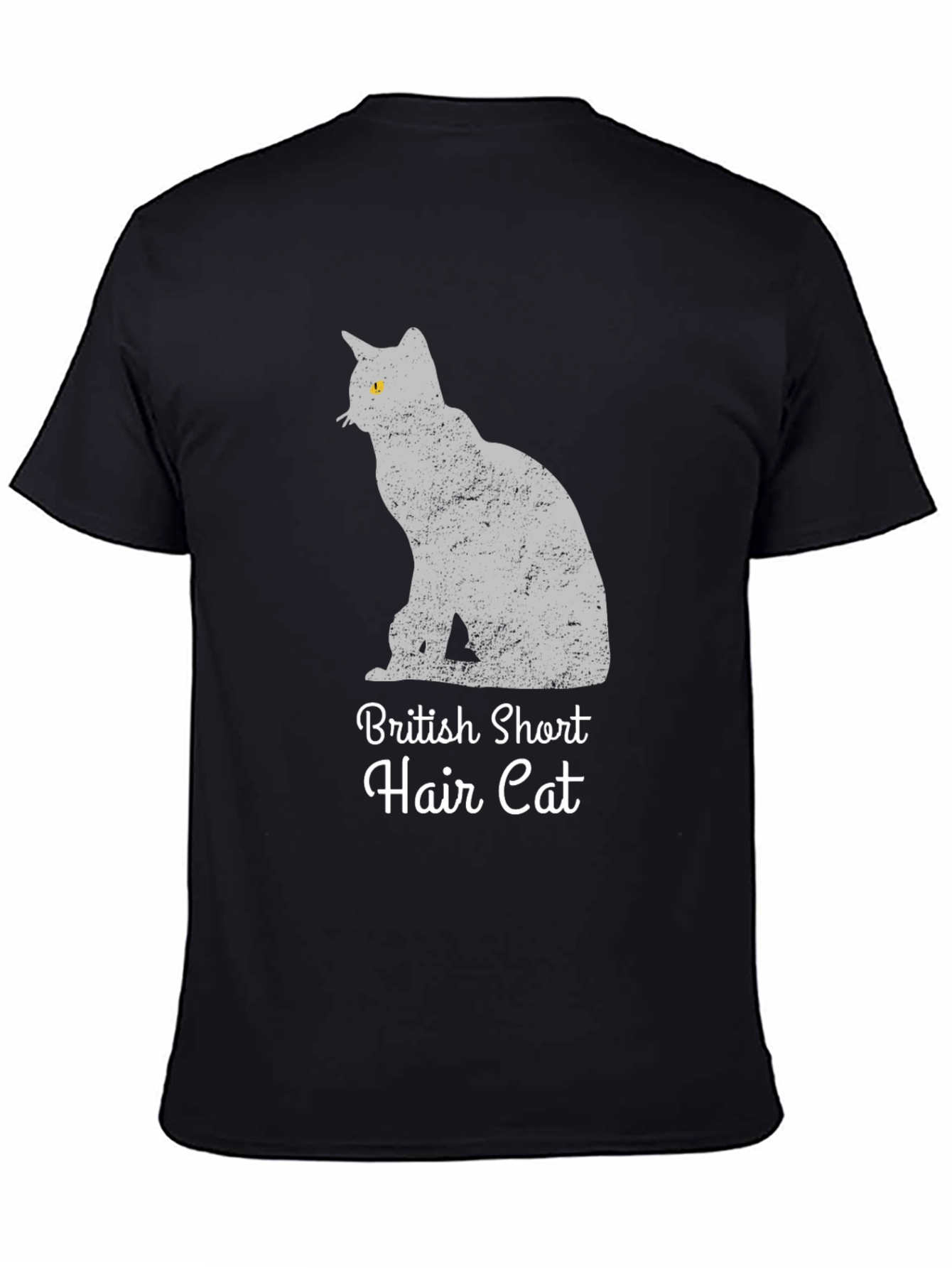 British Shorthair Cat Graphic T-Shirt