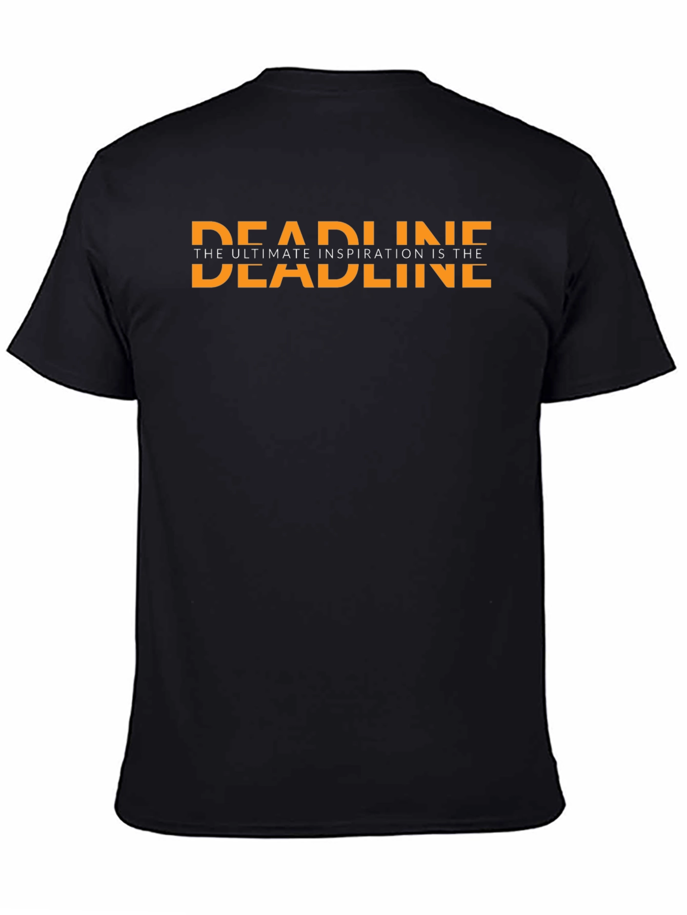 Deadline Inspiration Graphic Tee - Black