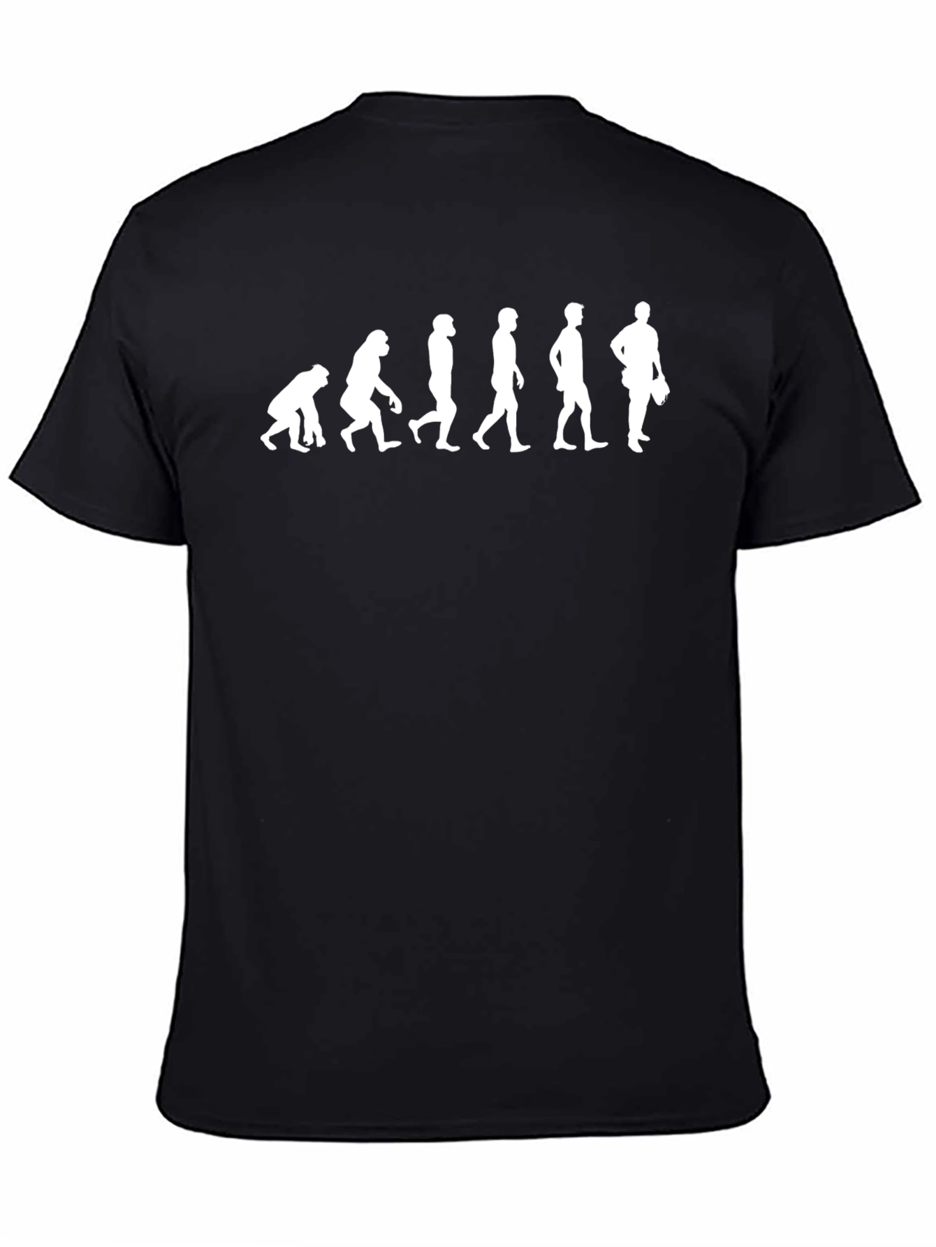 Evolution of the Baseball Player T-Shirt