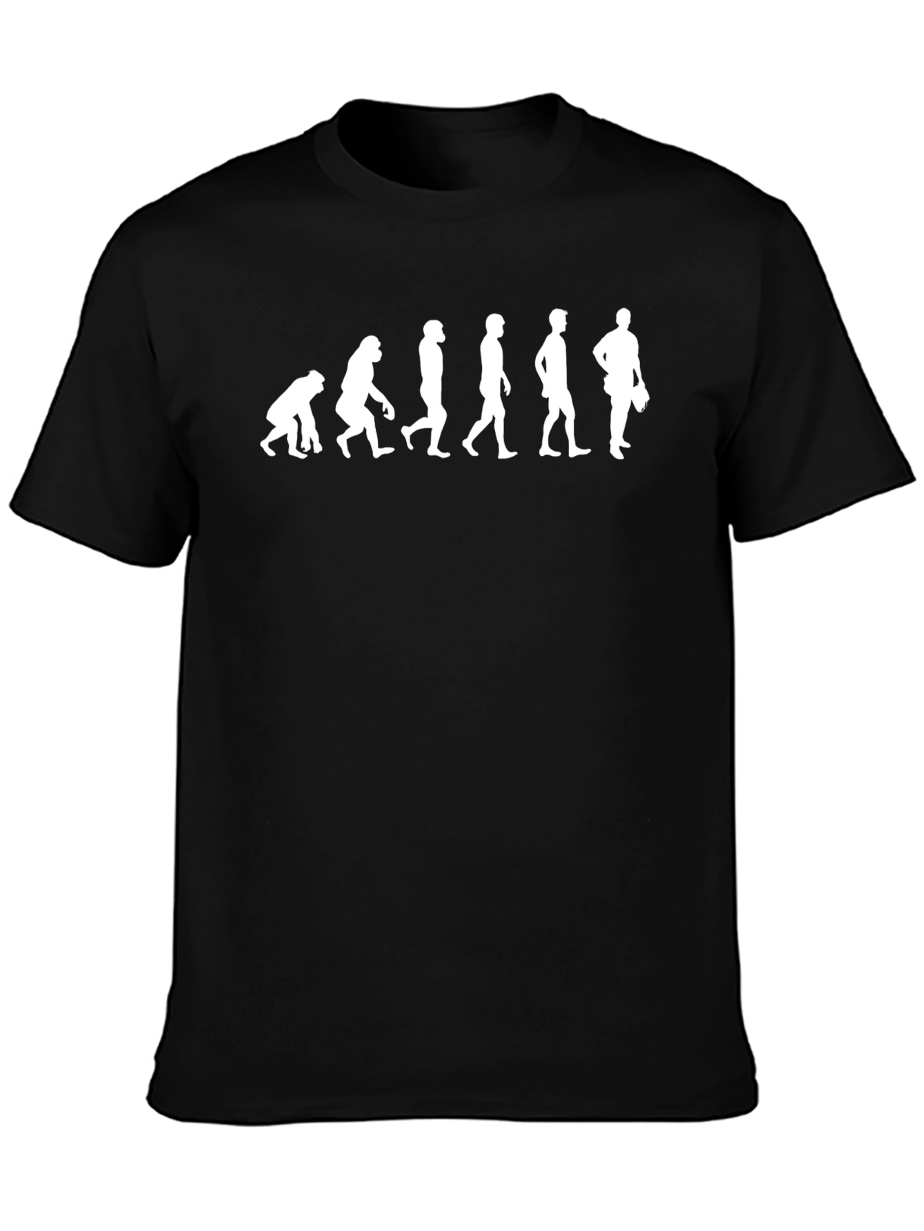 Evolution of the Baseball Player T-Shirt