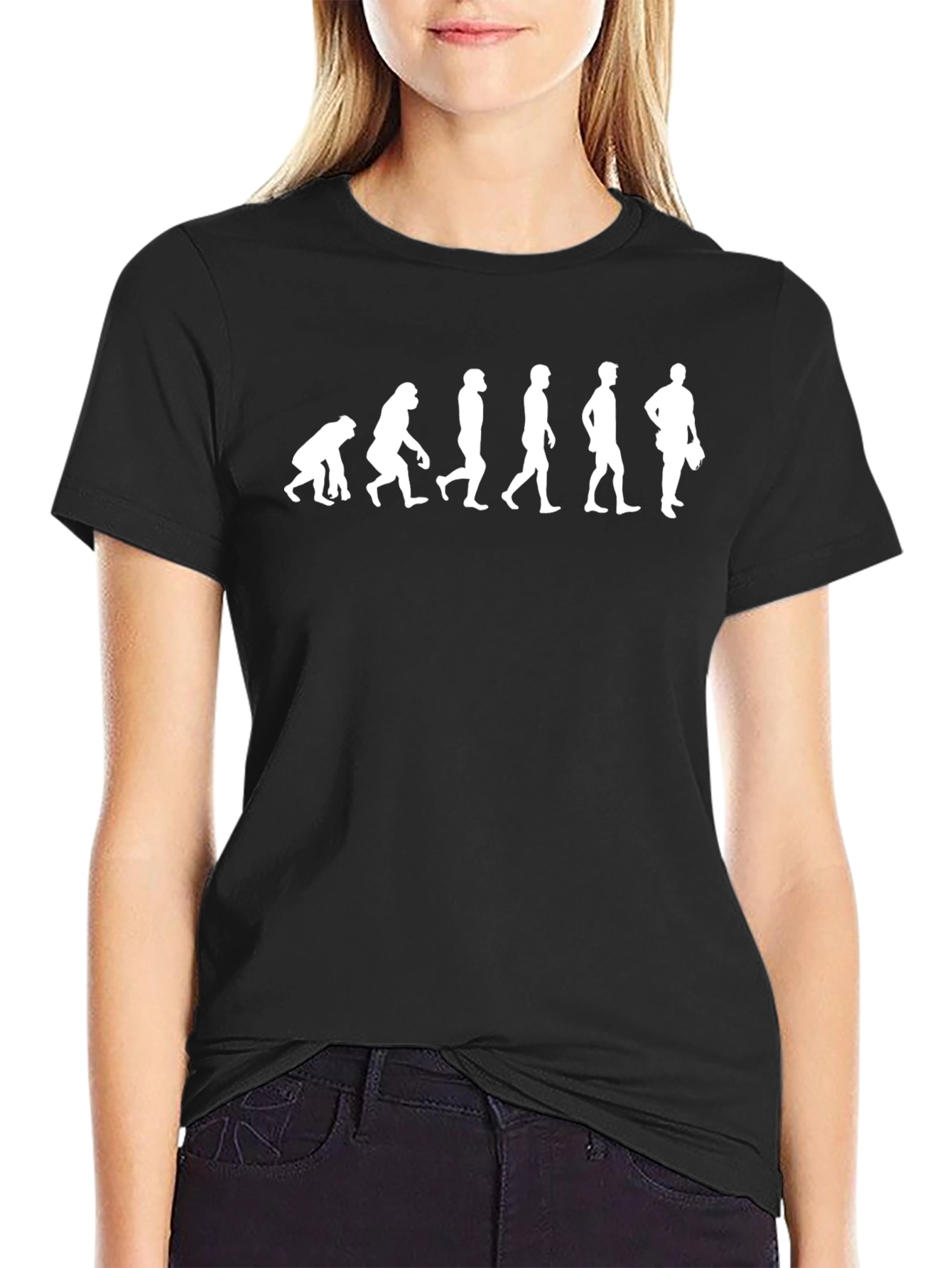 Evolution of the Baseball Player T-Shirt