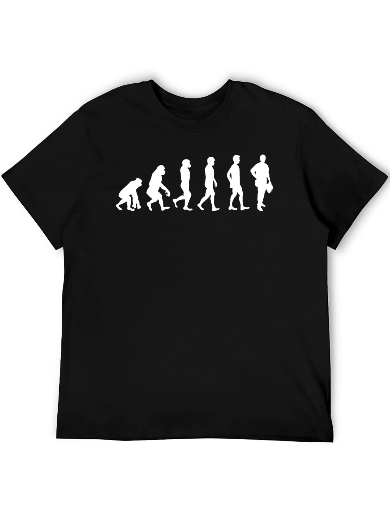 Evolution of the Baseball Player T-Shirt