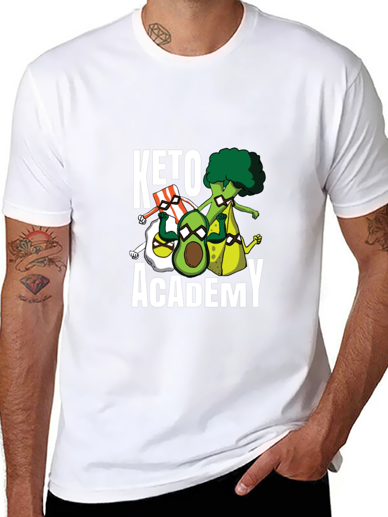 Keto Academy T-Shirt - Funny Diet Tee