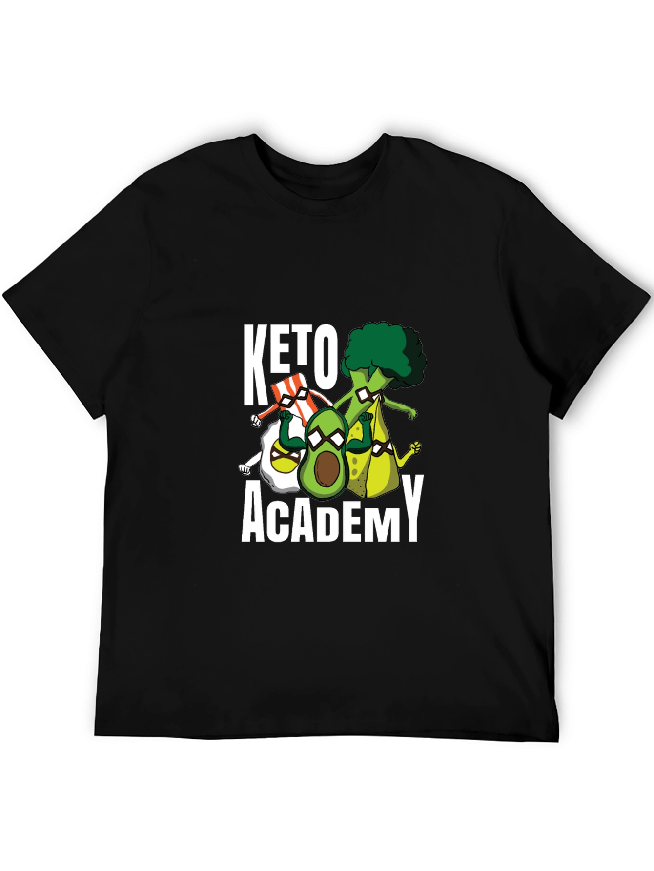 Keto Academy T-Shirt - Funny Diet Tee