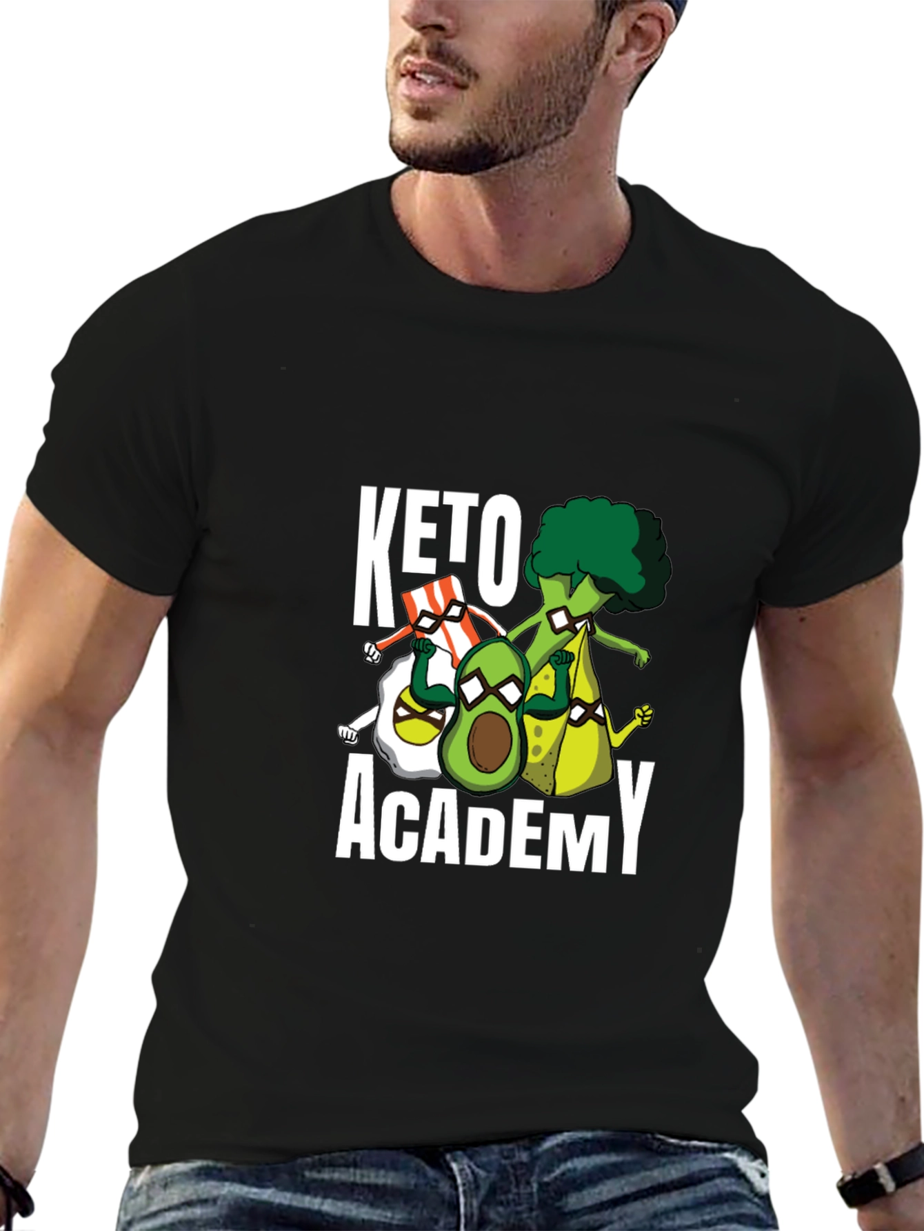 Keto Academy T-Shirt - Funny Diet Tee