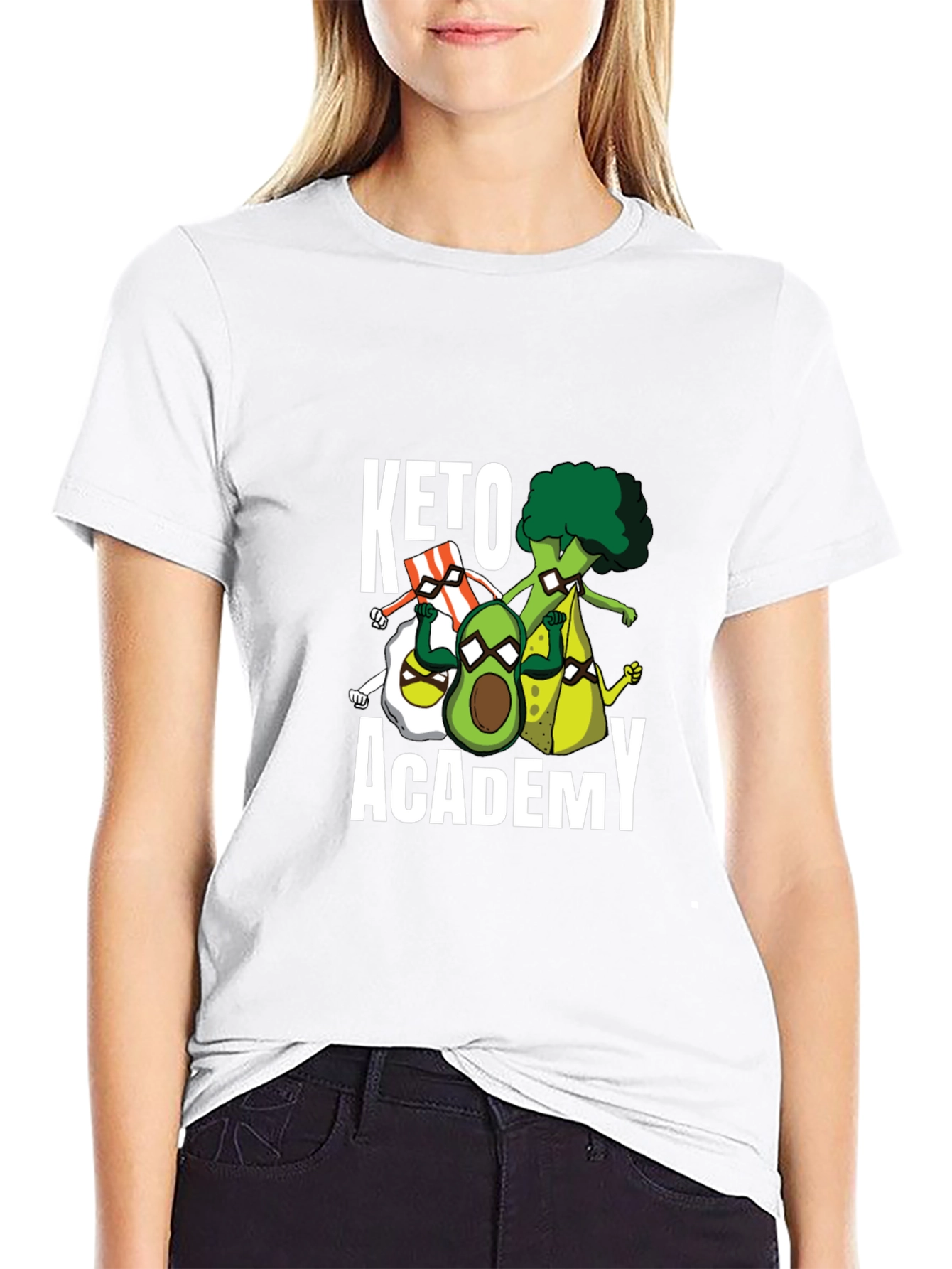 Keto Academy T-Shirt - Funny Diet Tee