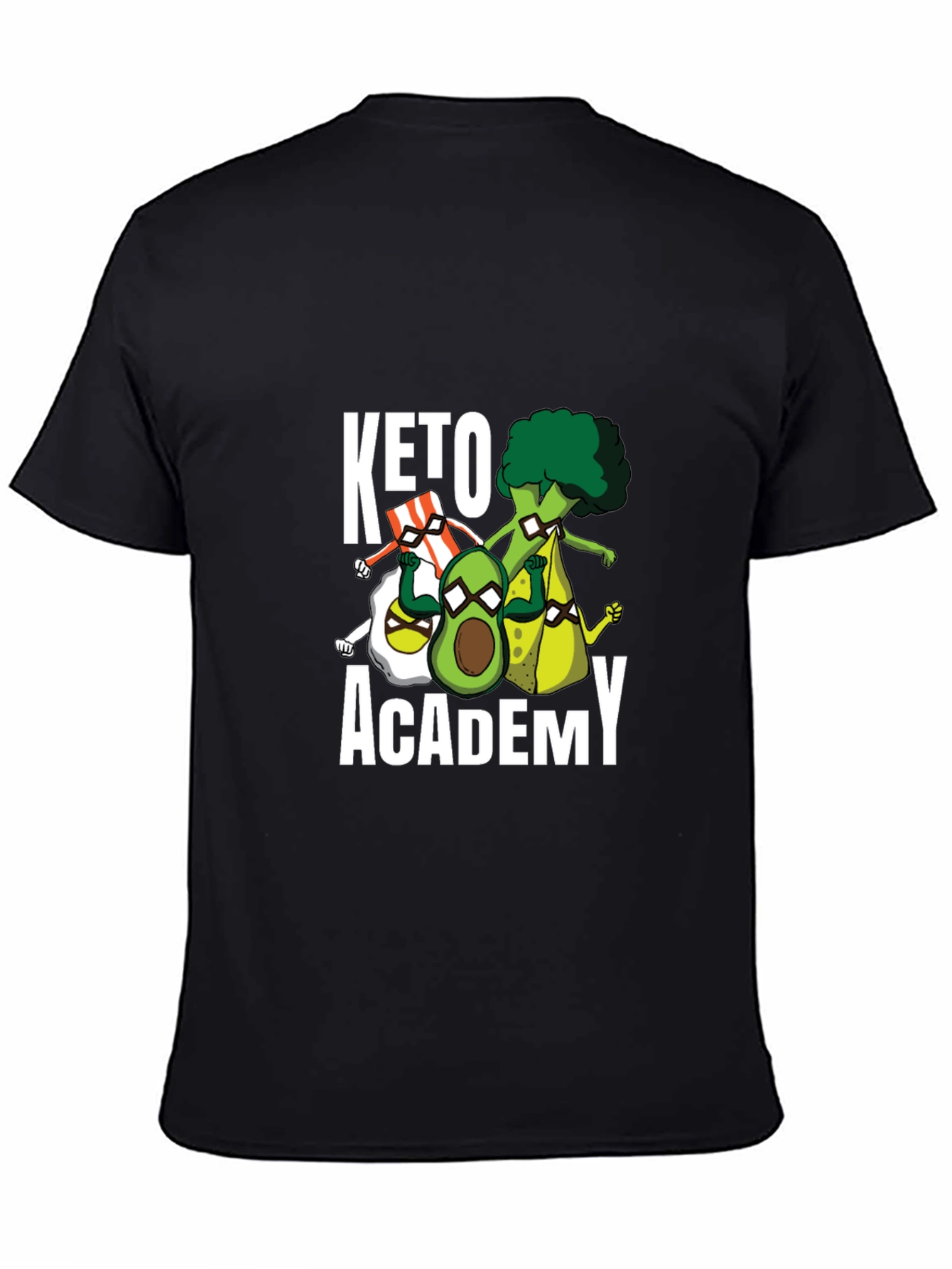Keto Academy T-Shirt - Funny Diet Tee