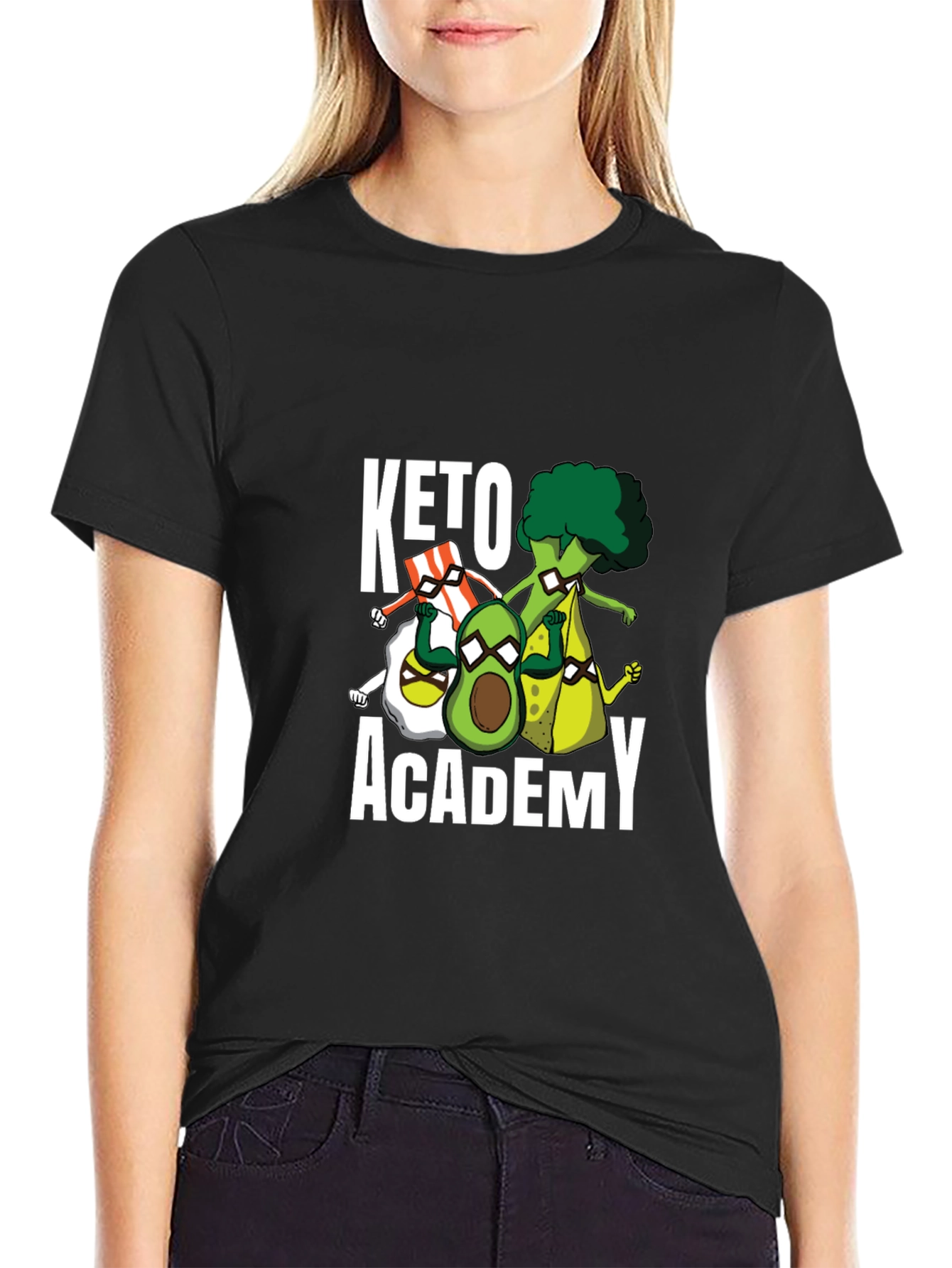 Keto Academy T-Shirt - Funny Diet Tee