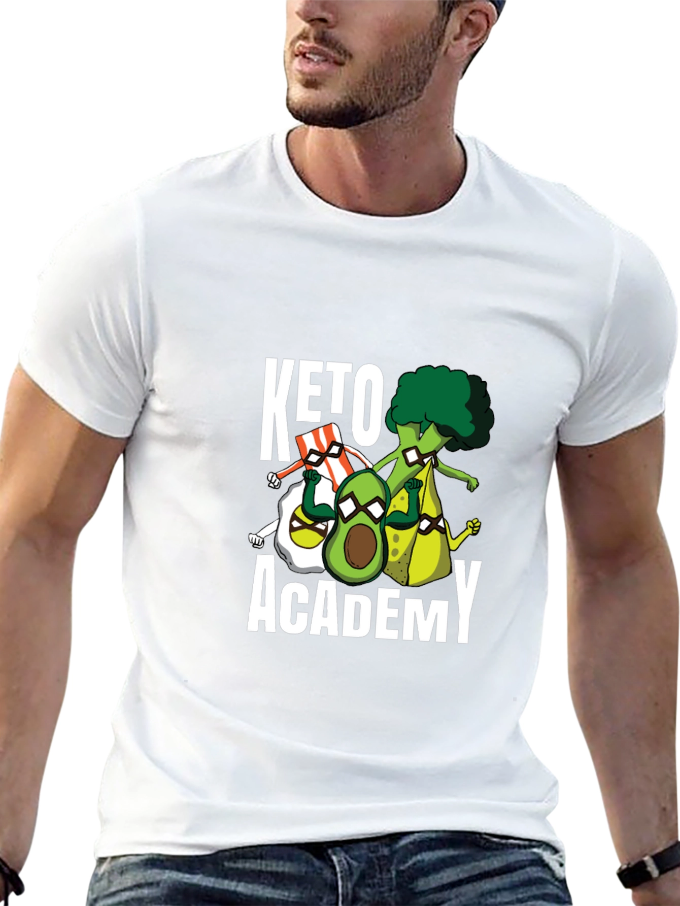 Keto Academy T-Shirt - Funny Diet Tee