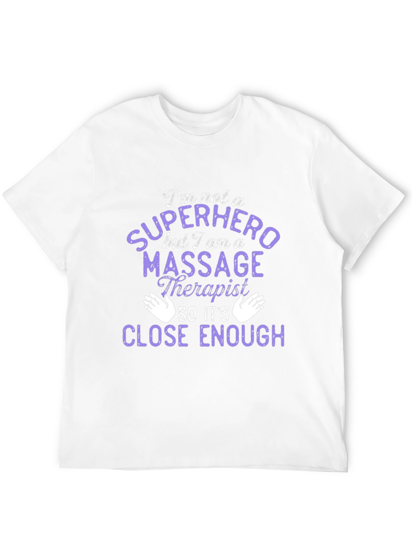 Massage Therapist Superhero T-Shirt - Black