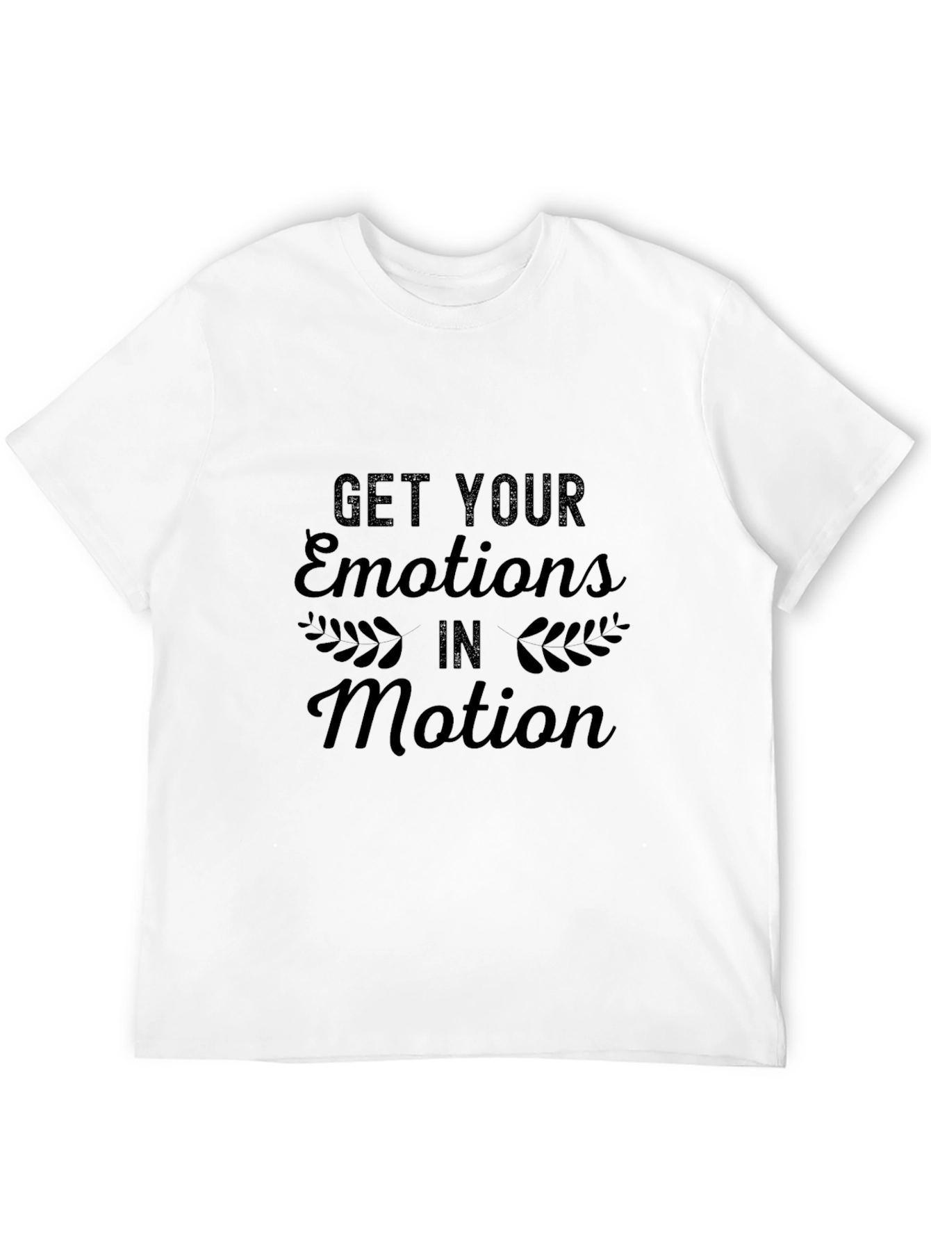 Emotions In Motion Graphic Tee - Trendy Comfort