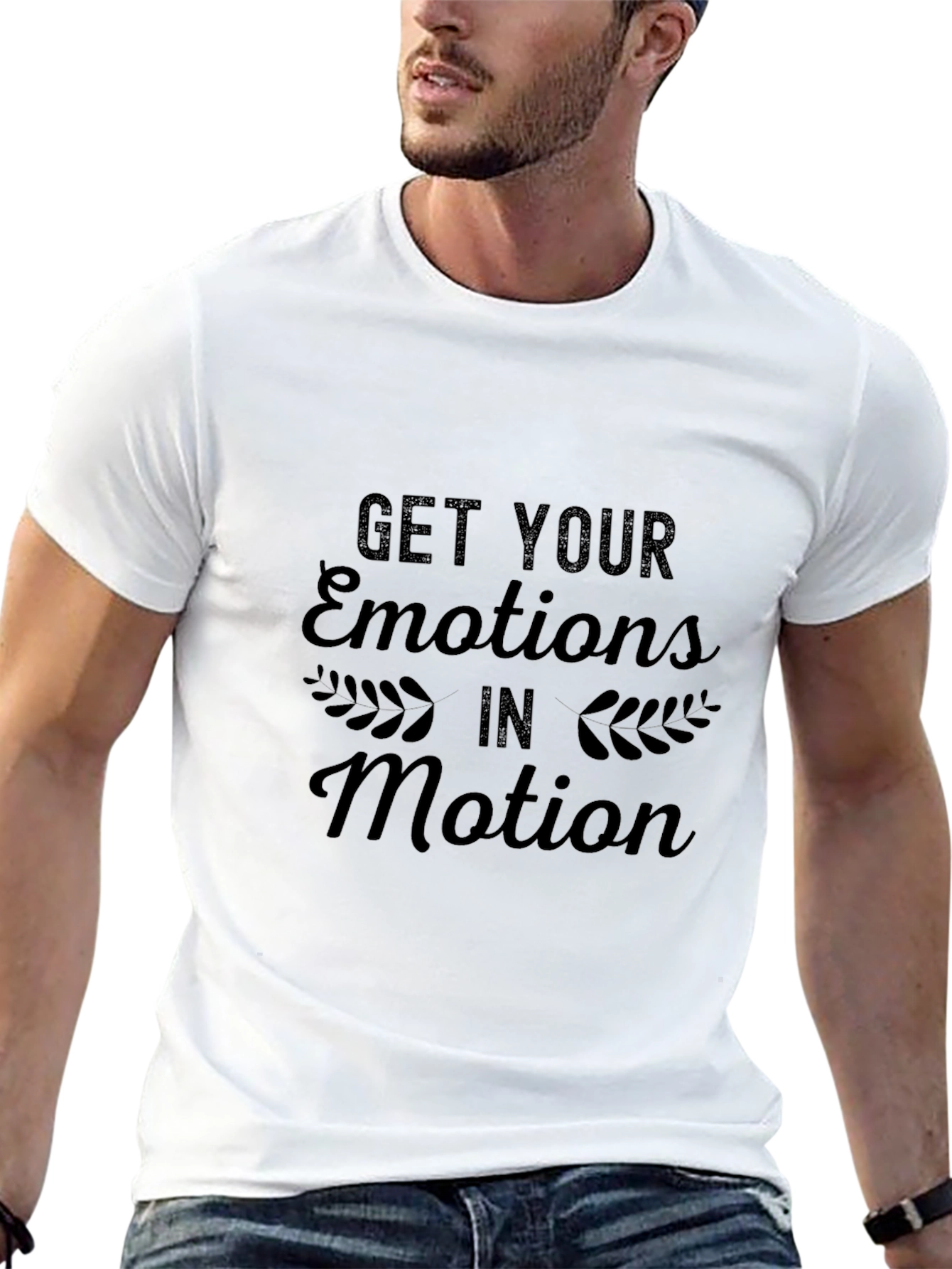 Emotions In Motion Graphic Tee - Trendy Comfort