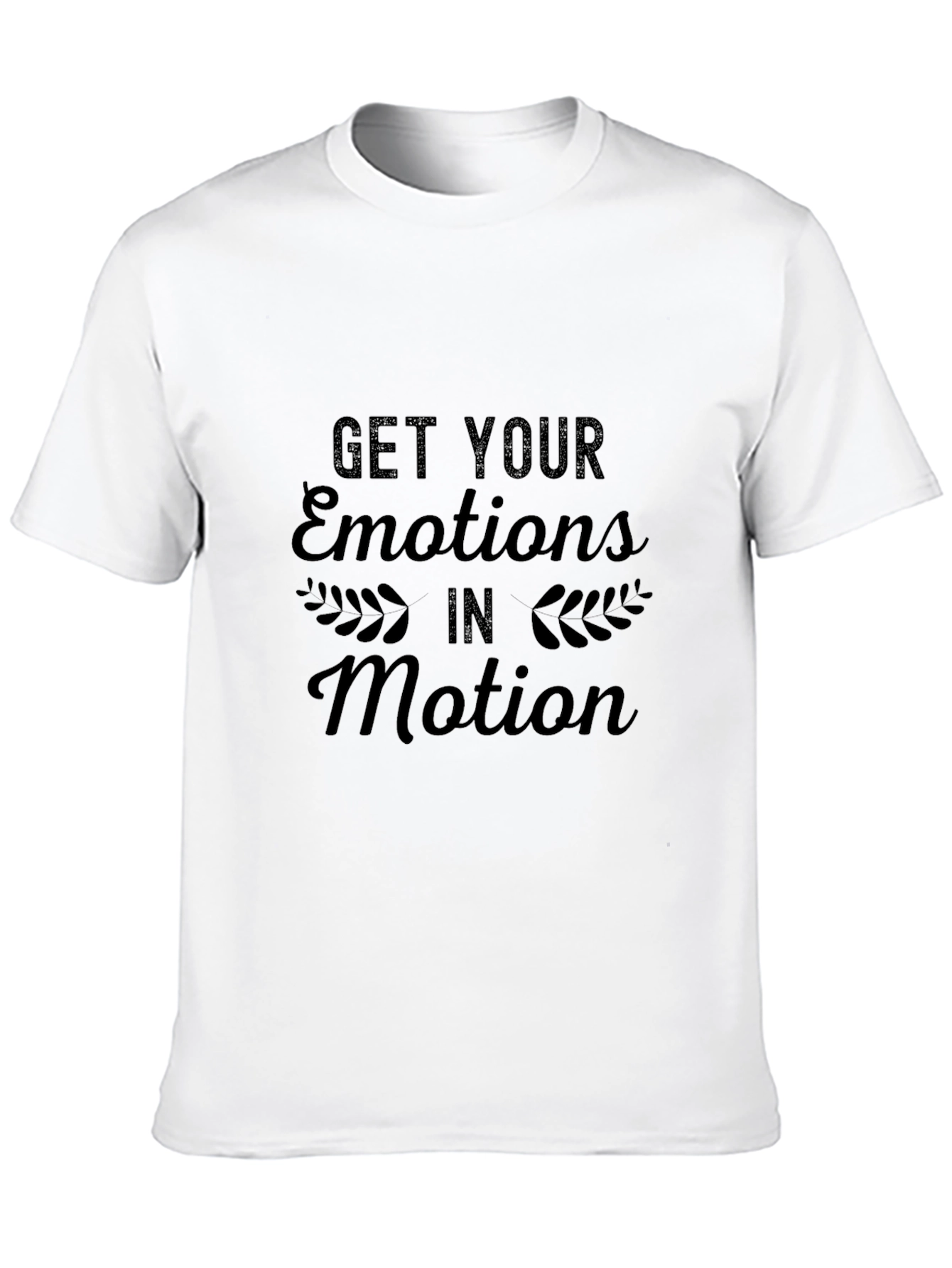 Emotions In Motion Graphic Tee - Trendy Comfort
