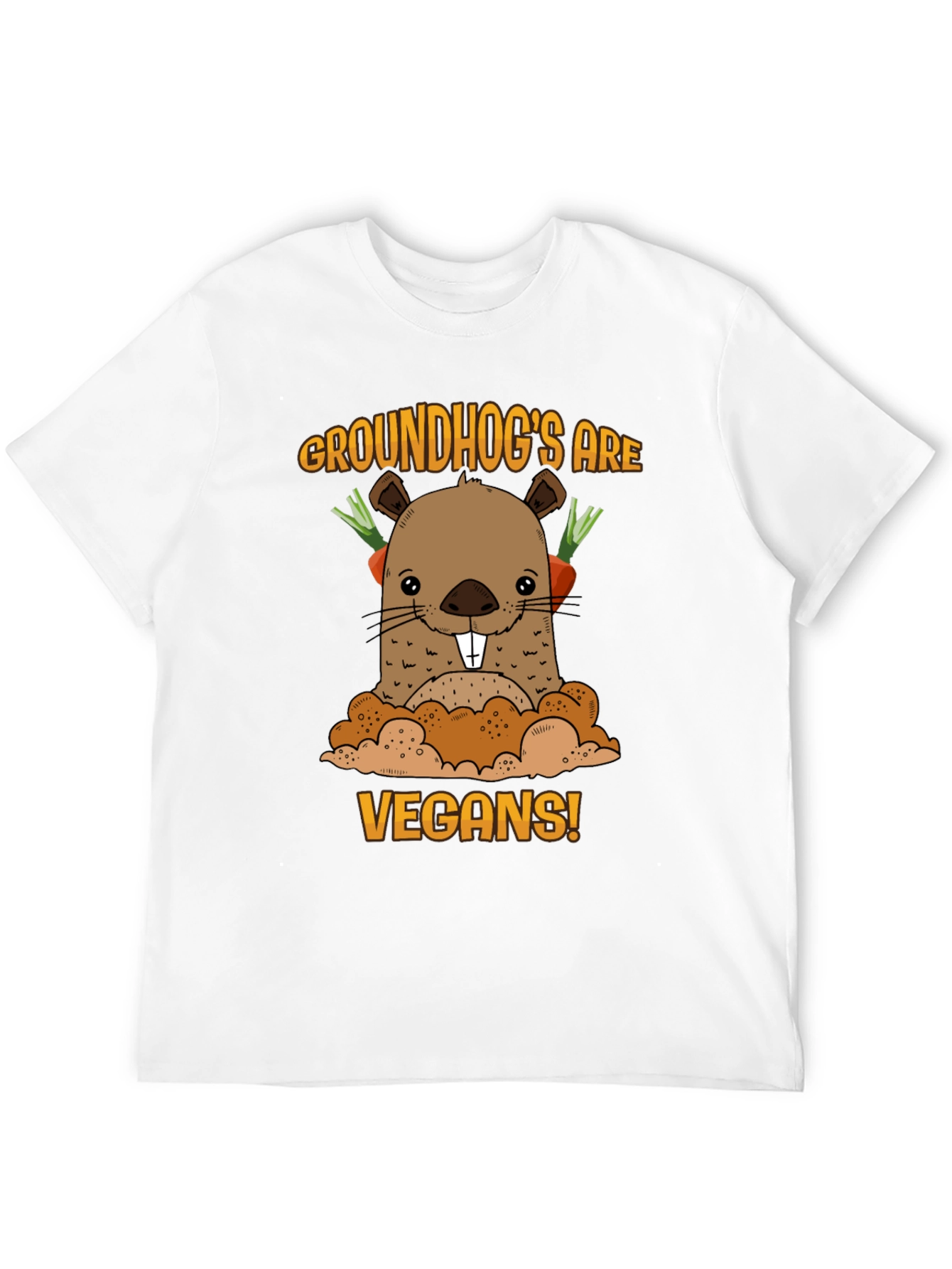 Groundhog Vegan T-Shirt