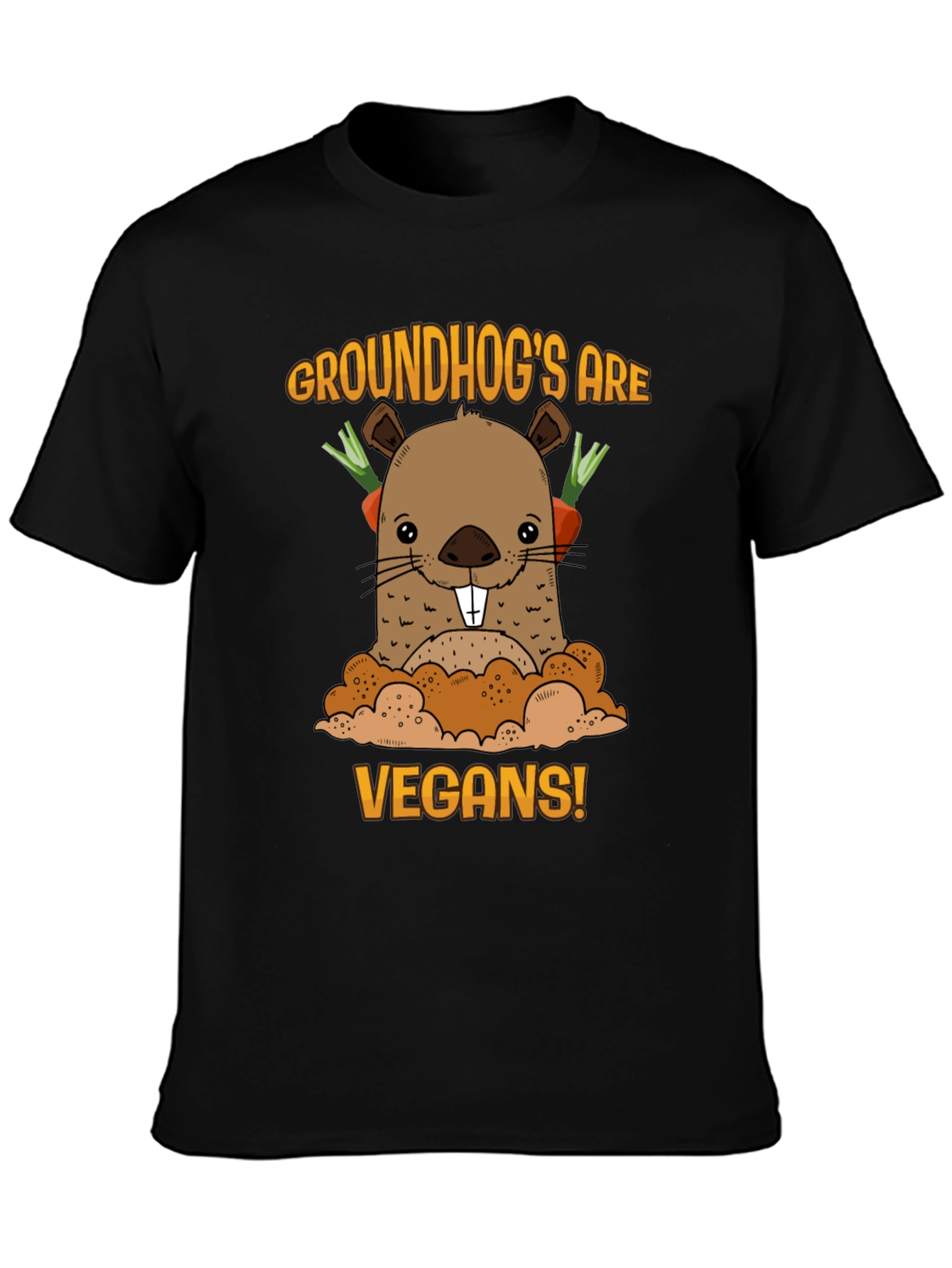 Groundhog Vegan T-Shirt