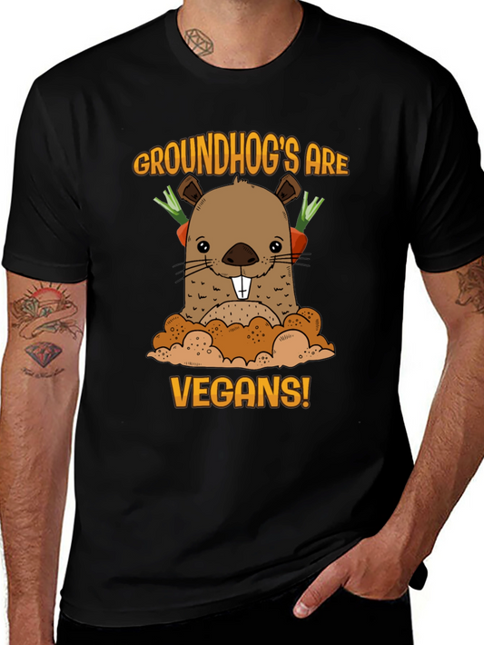 Groundhog Vegan T-Shirt