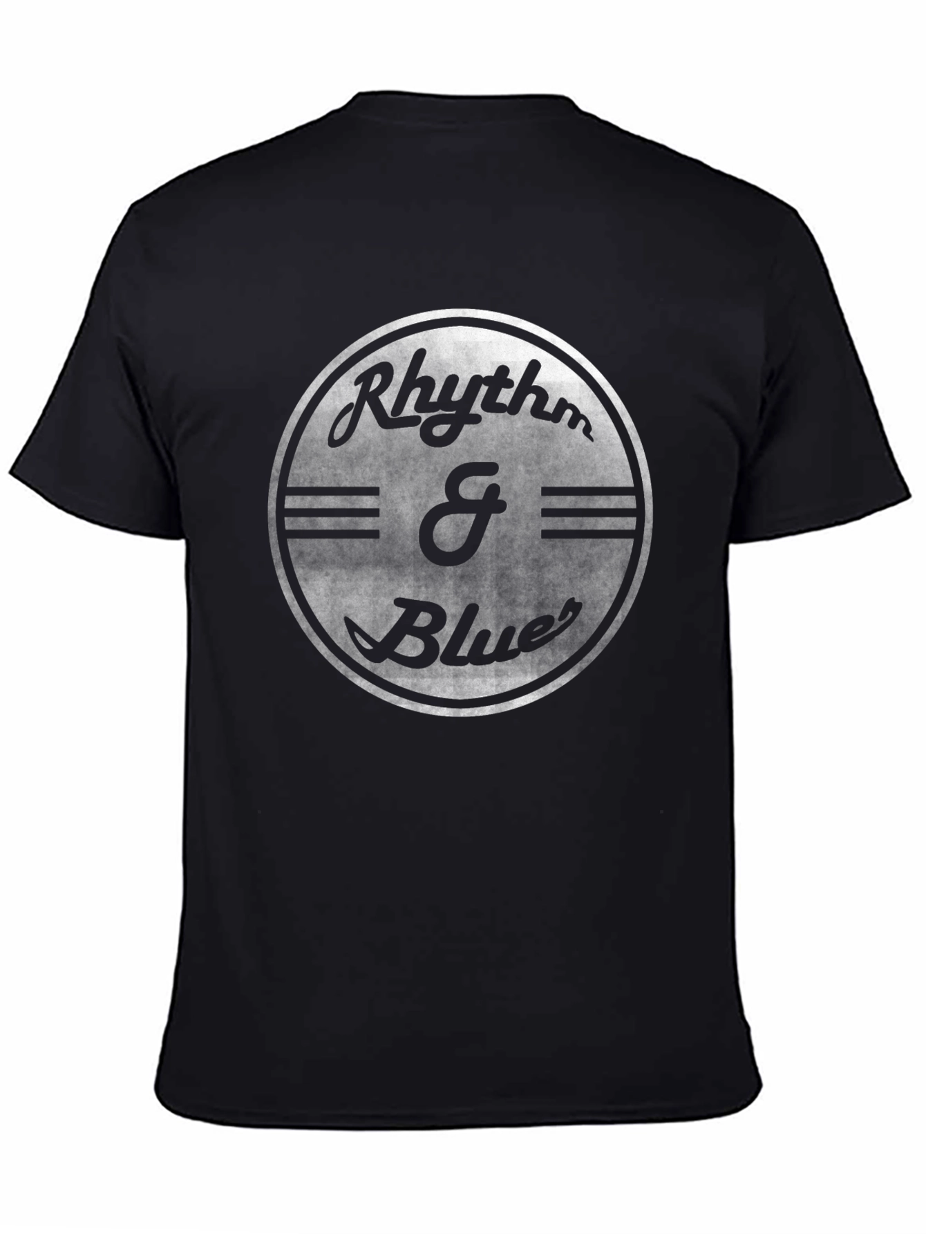 Rhythm & Blues Black Graphic T-Shirt