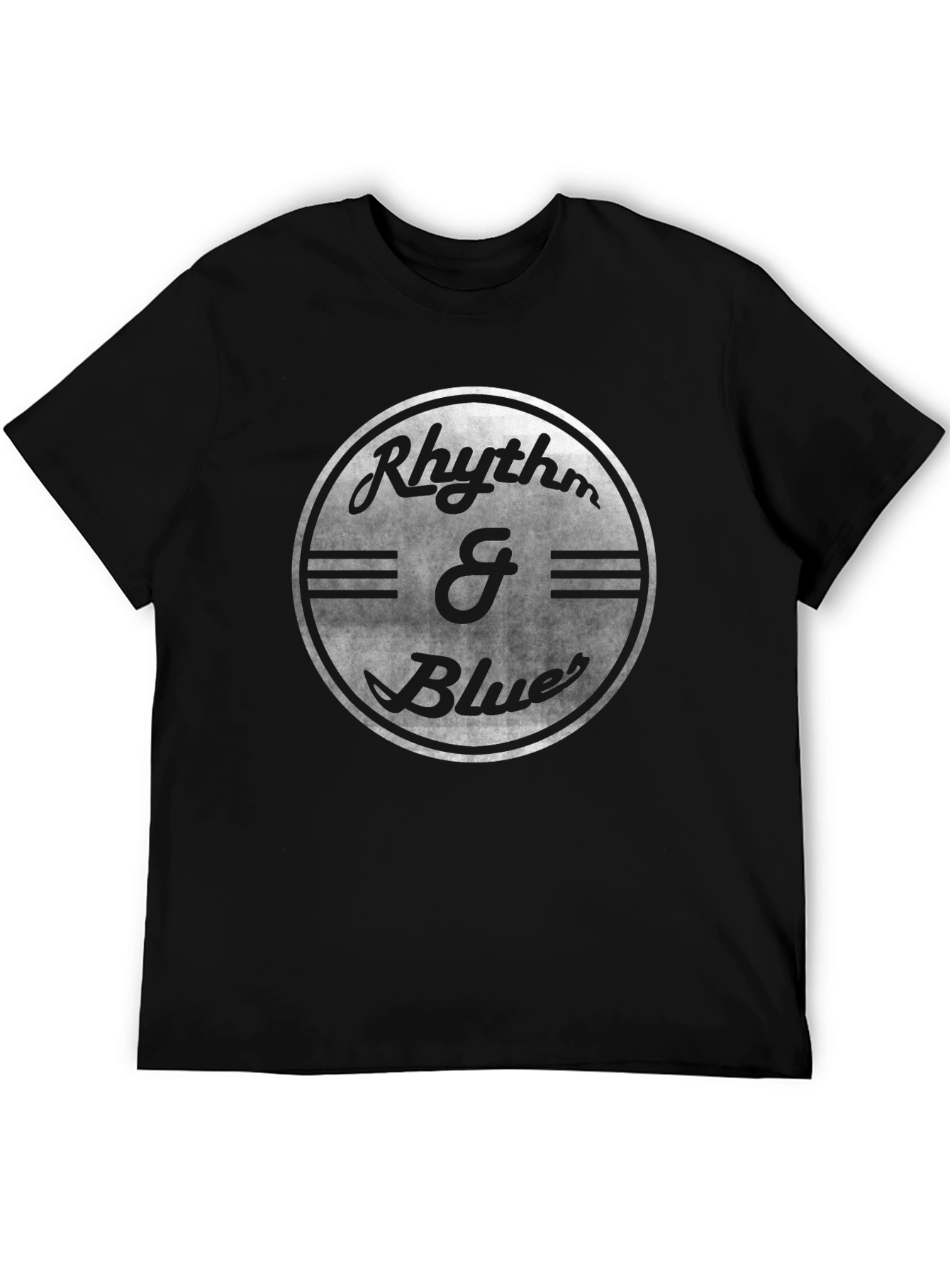 Rhythm & Blues Black Graphic T-Shirt