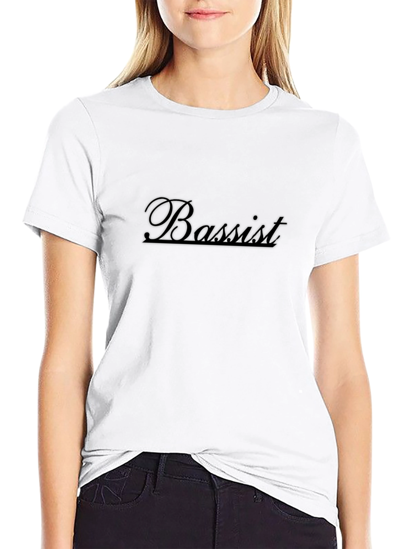 Bassist Graphic T-Shirt - Black