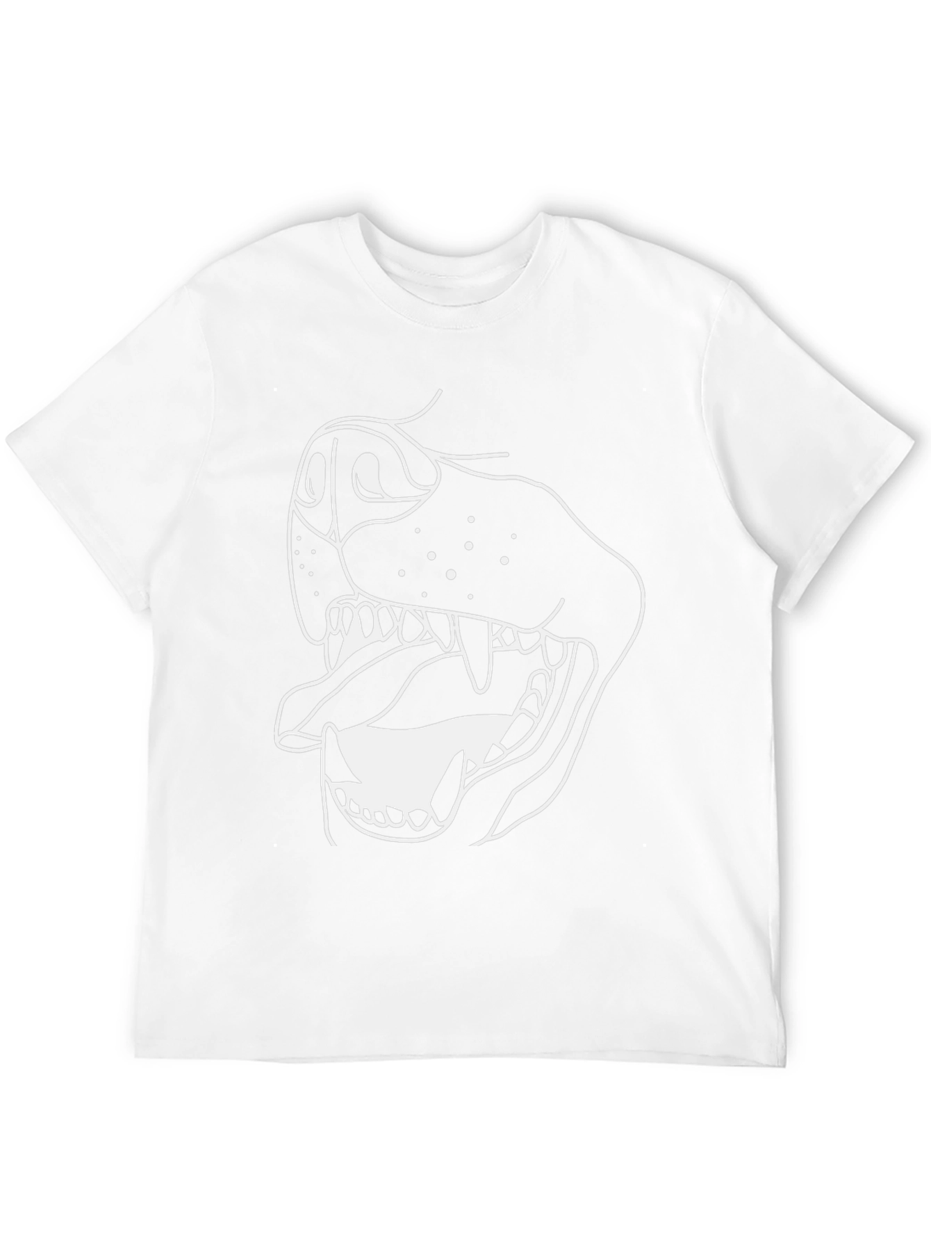 Dog Graphic Tee - Black