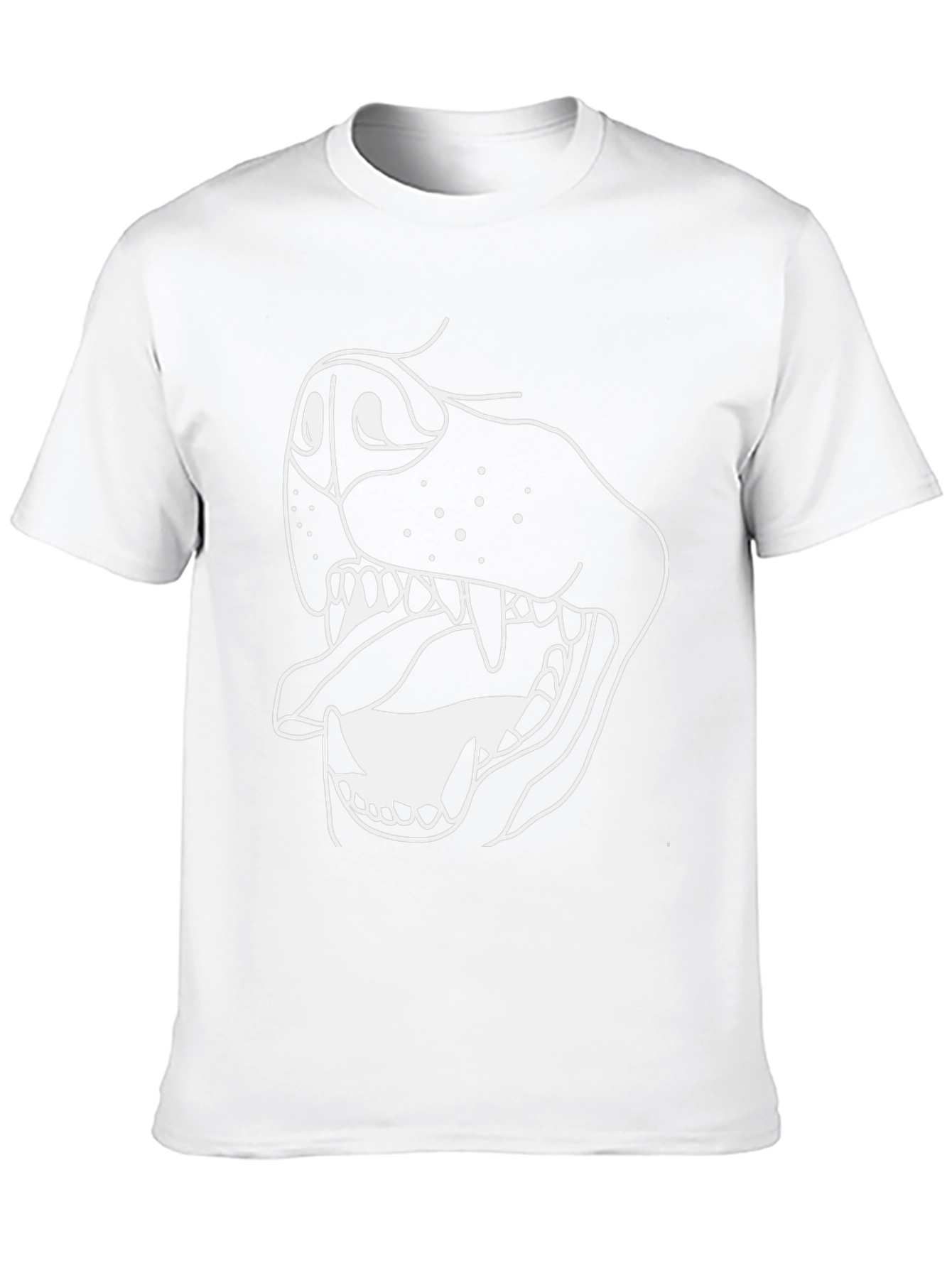Dog Graphic Tee - Black