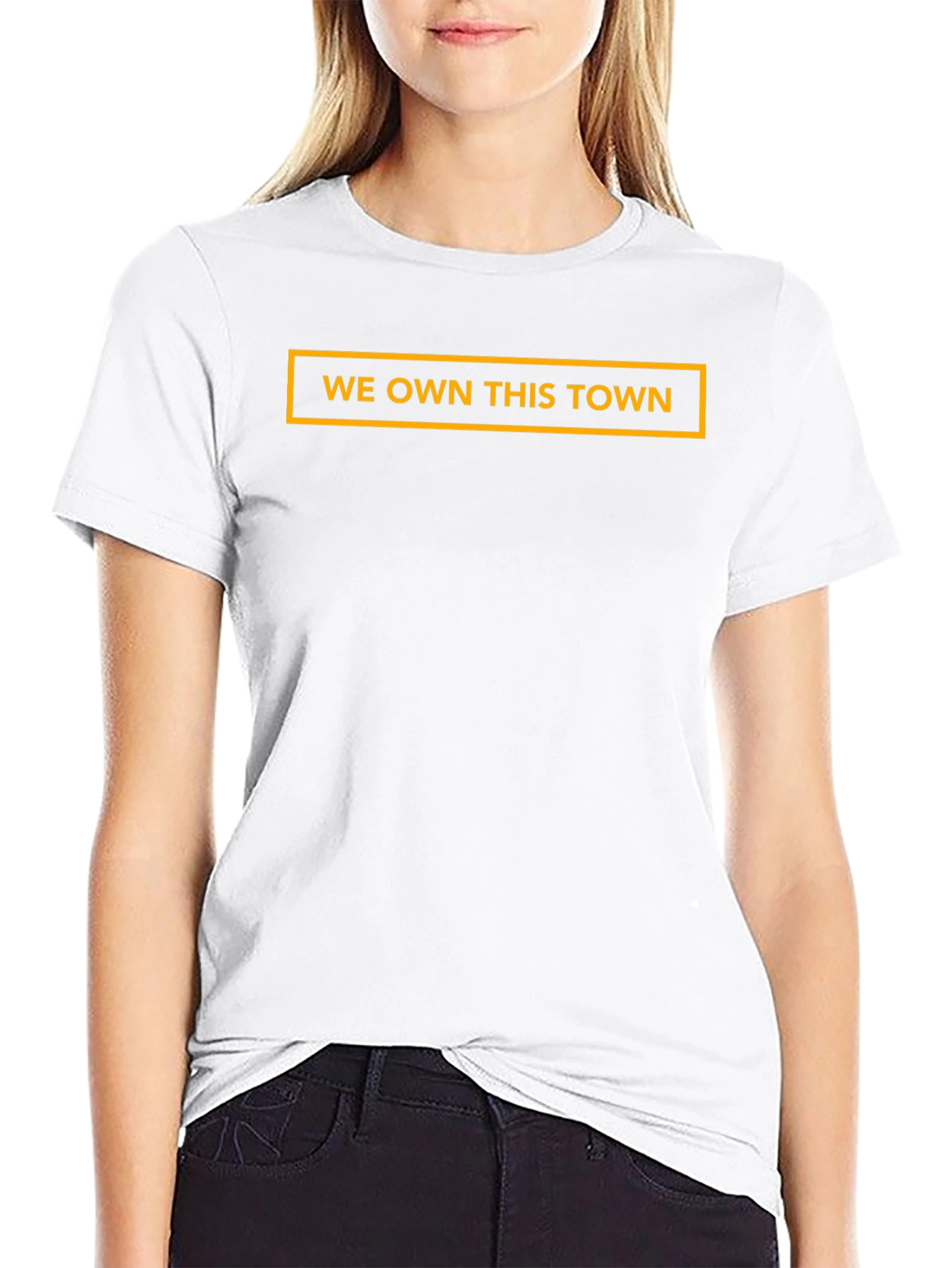 We Own This Town Black Graphic Tee