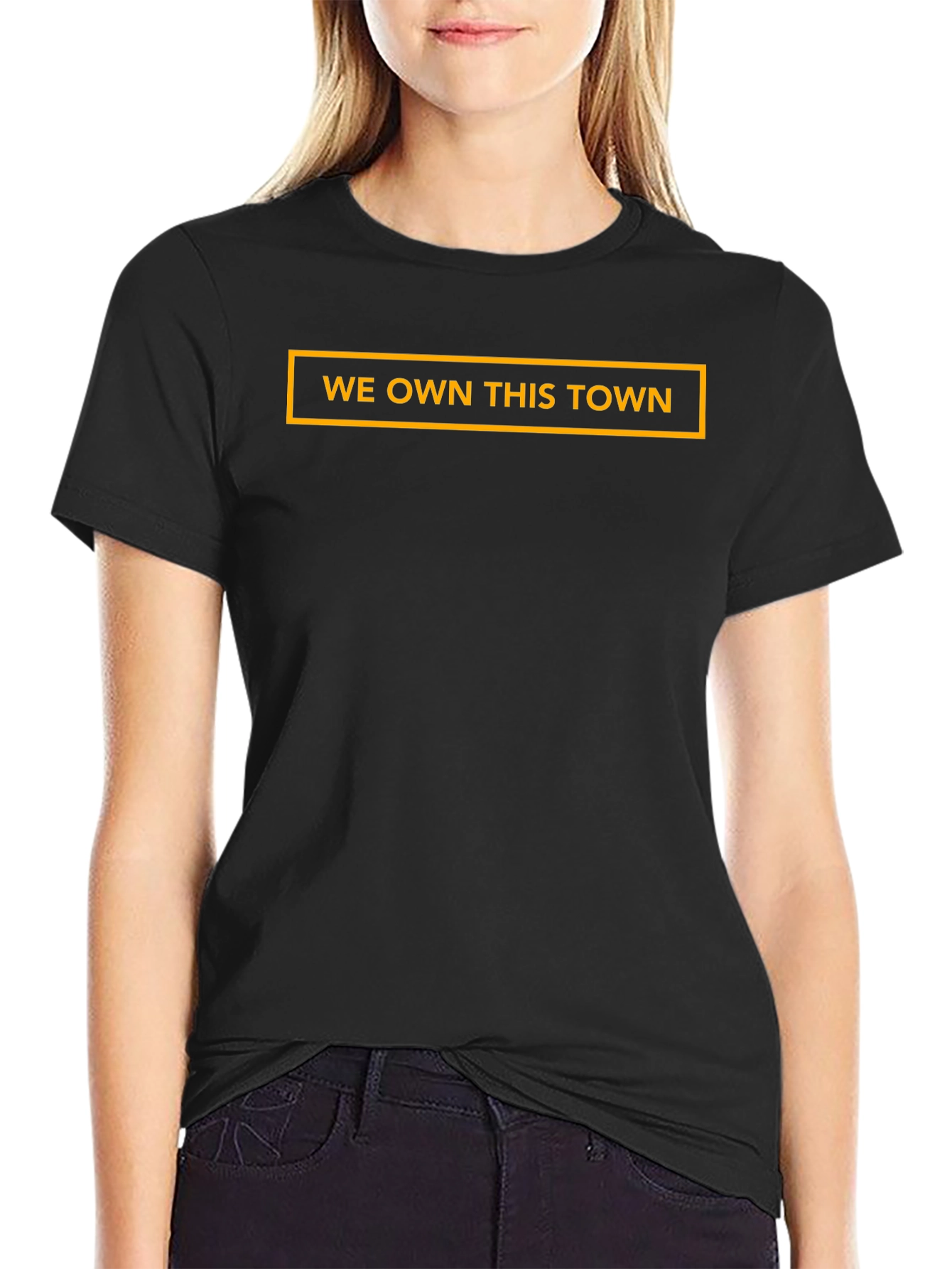 We Own This Town Black Graphic Tee