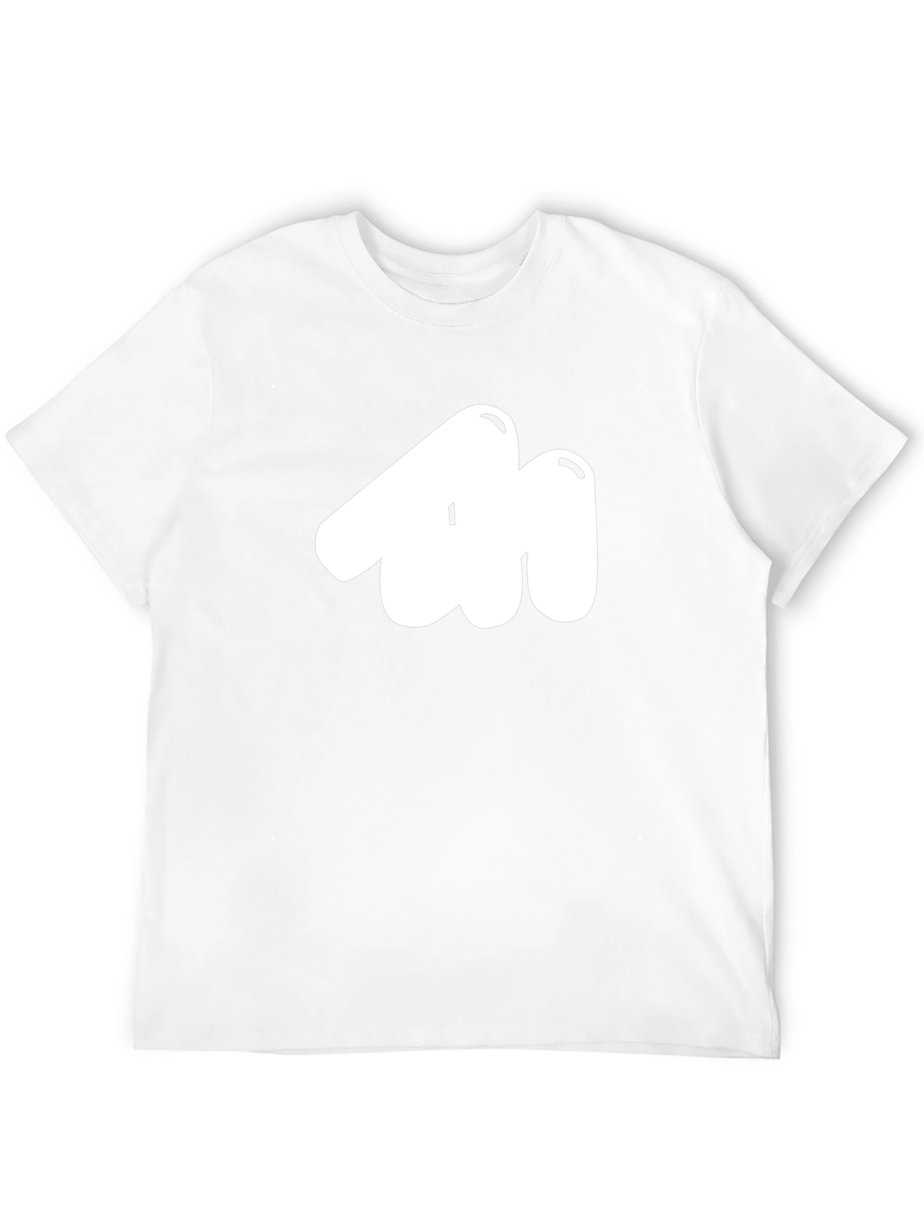 Abstract Graphic Black T-Shirt - Modern Casual Wear