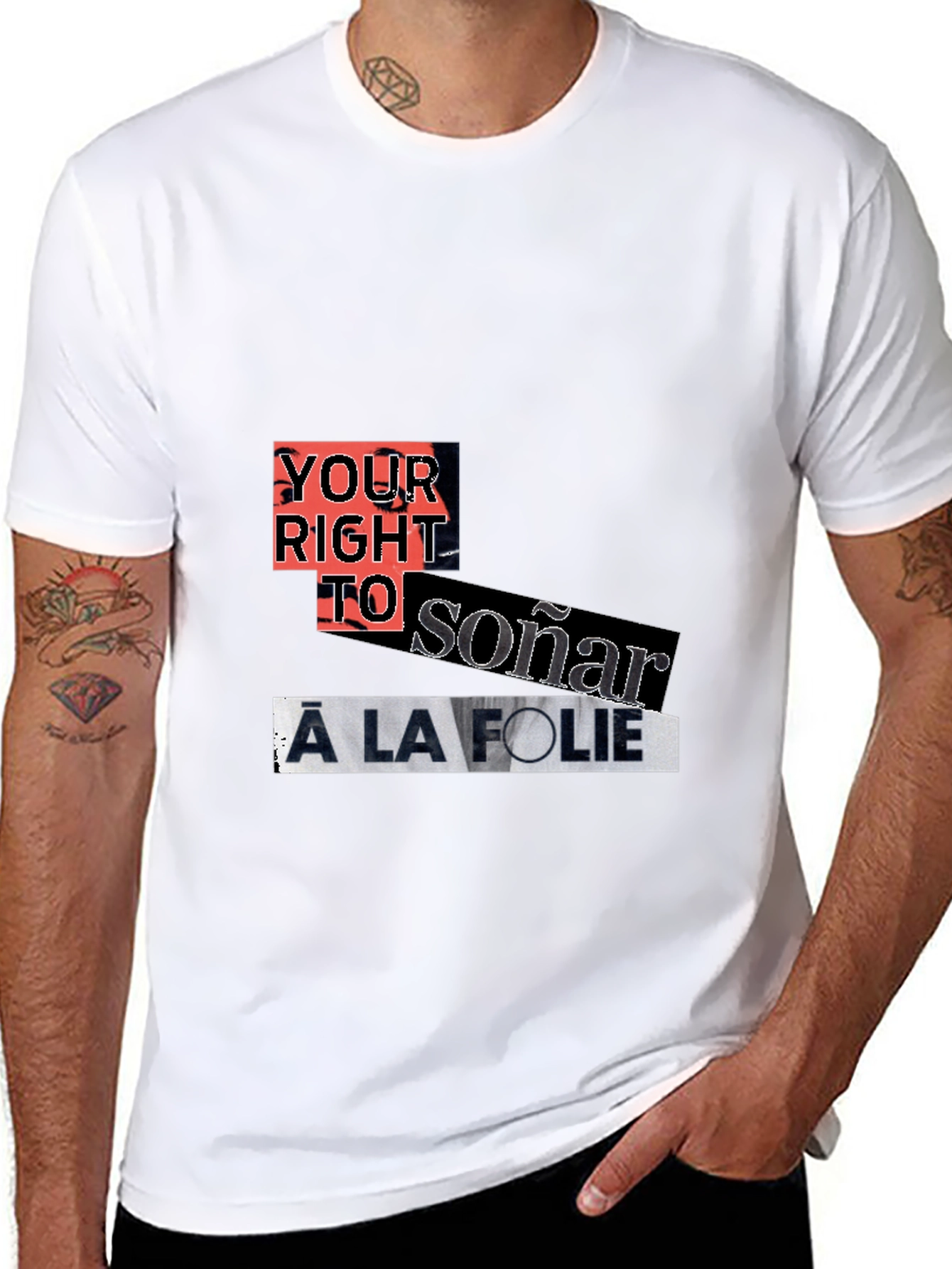 Edgy Graphic Print T-Shirt - Streetwear Fashion
