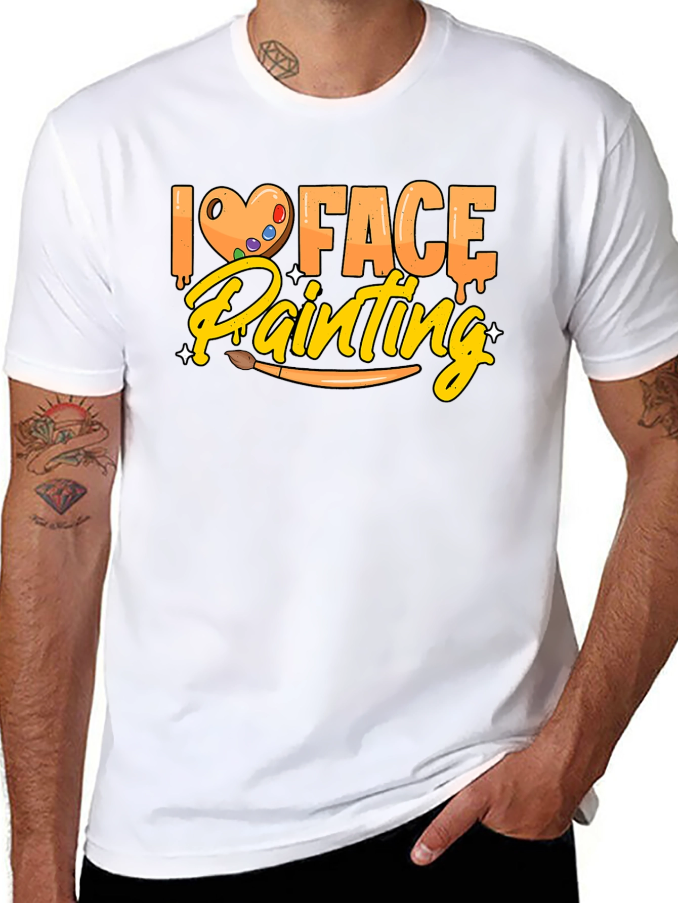 I Heart Face Painting T-Shirt