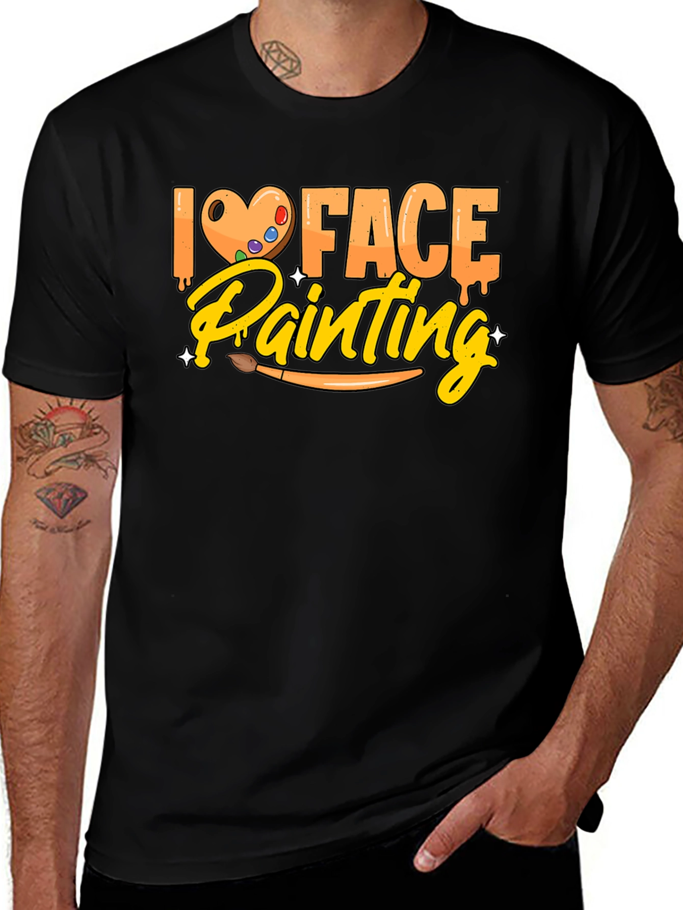 I Heart Face Painting T-Shirt