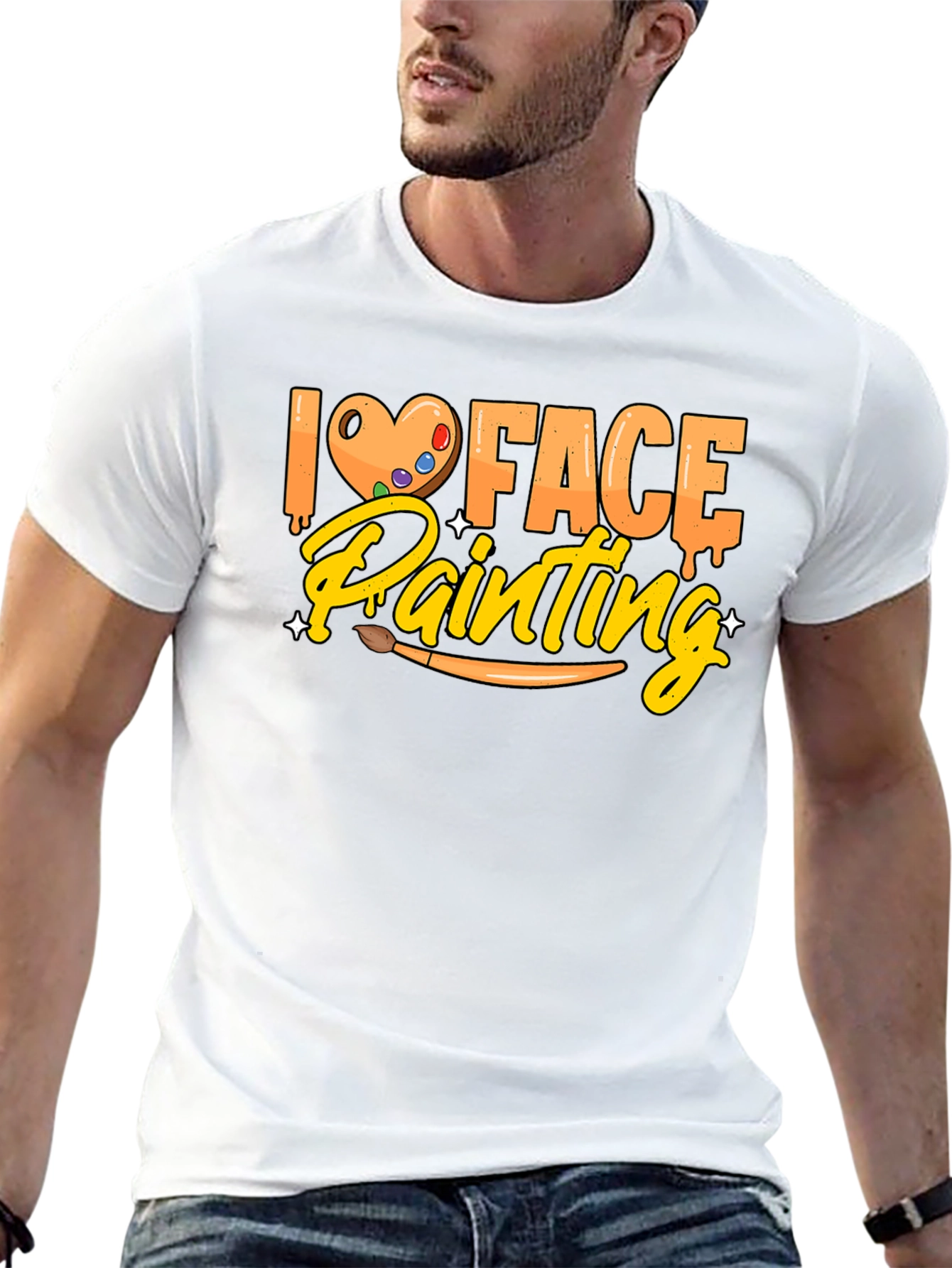 I Heart Face Painting T-Shirt